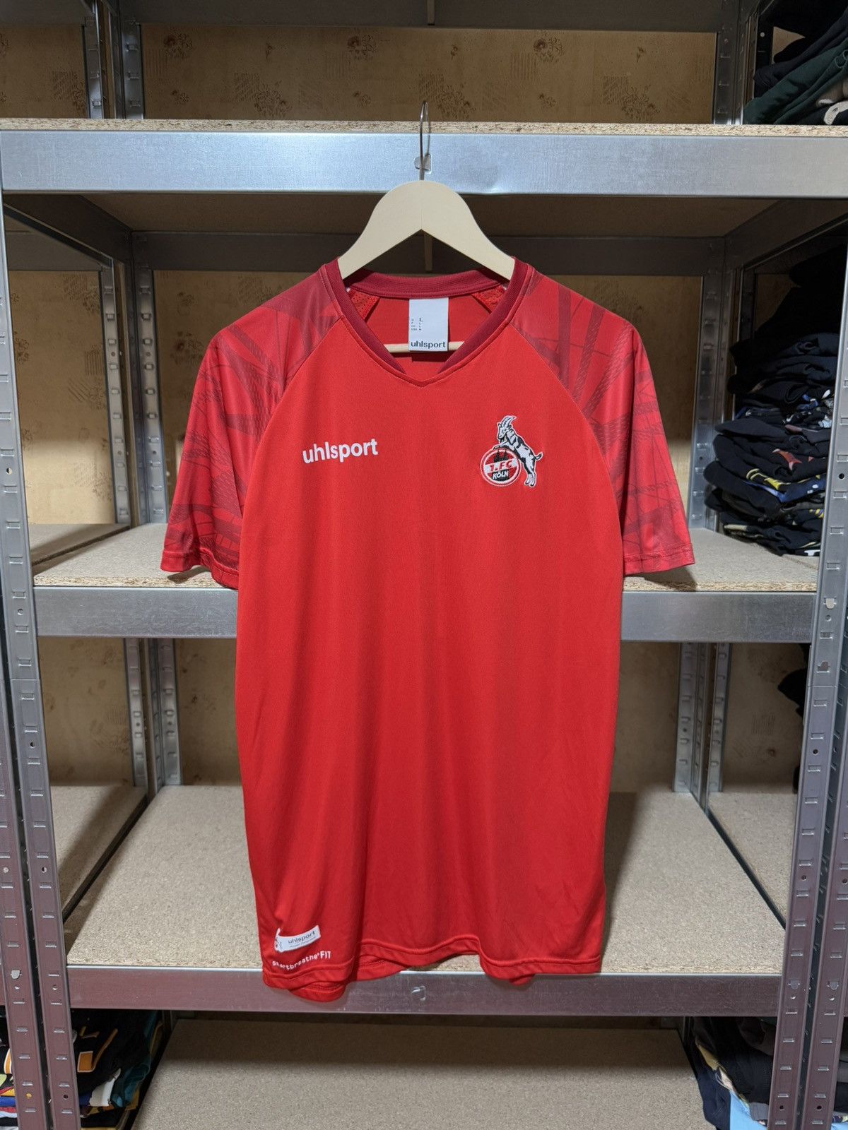 Vintage Vintage Uhlsport FC Koln Training Soccer Football Jersey Size US M / EU 48-50 / 2 - 1 Thumbnail
