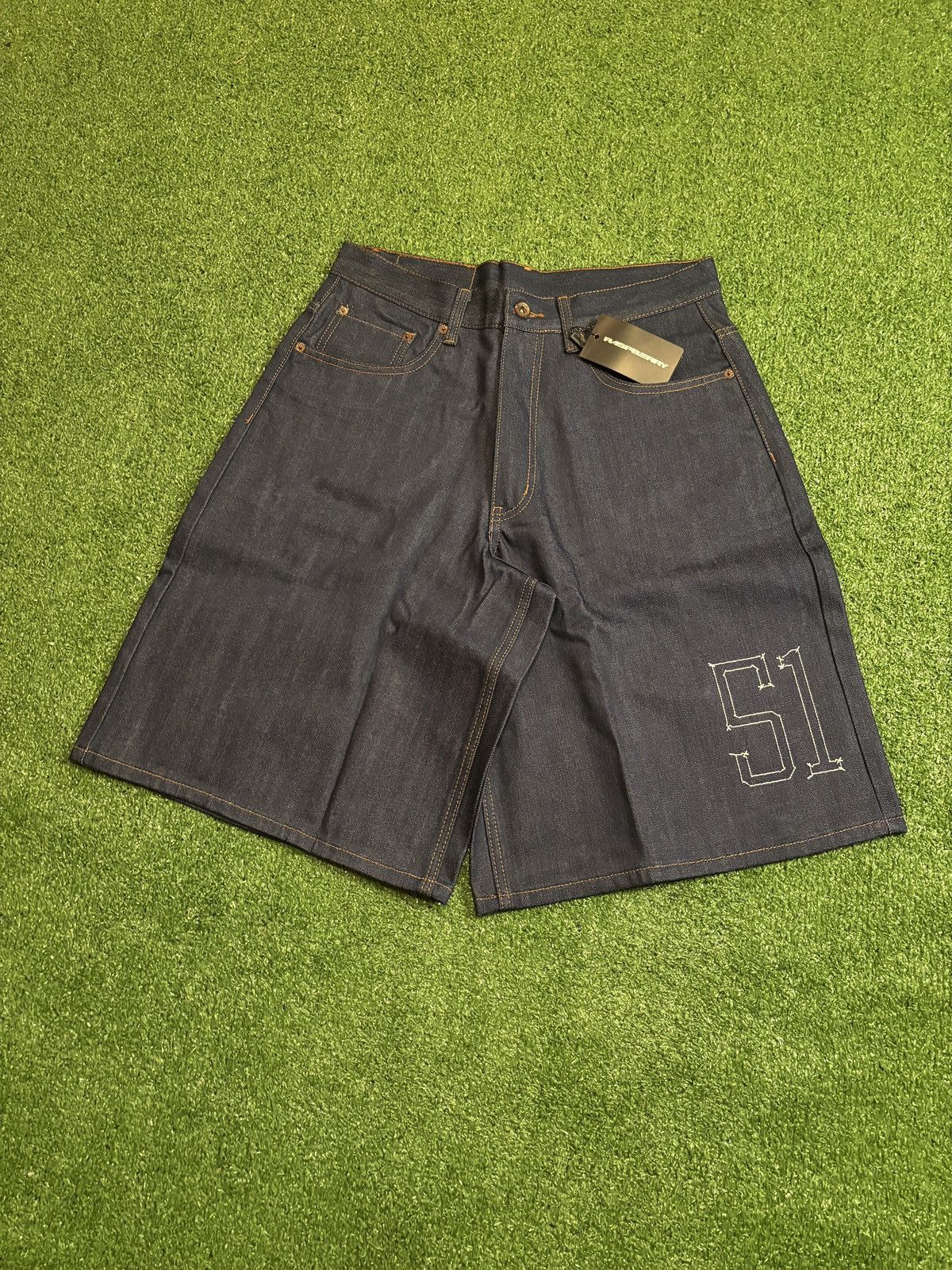 The GV Gallery GV Gallery Raspberry Hills “Ichiro” Selvedge Denim Jorts Size US 30 / EU 46 - 2 Thumbnail