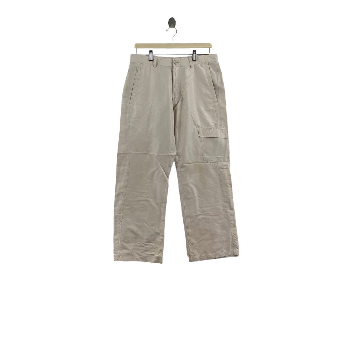 Nike Vintage NIKE GOLF Straight Cut Cream Casual Trousers Pant Size US 32 / EU 48 - 1 Thumbnail