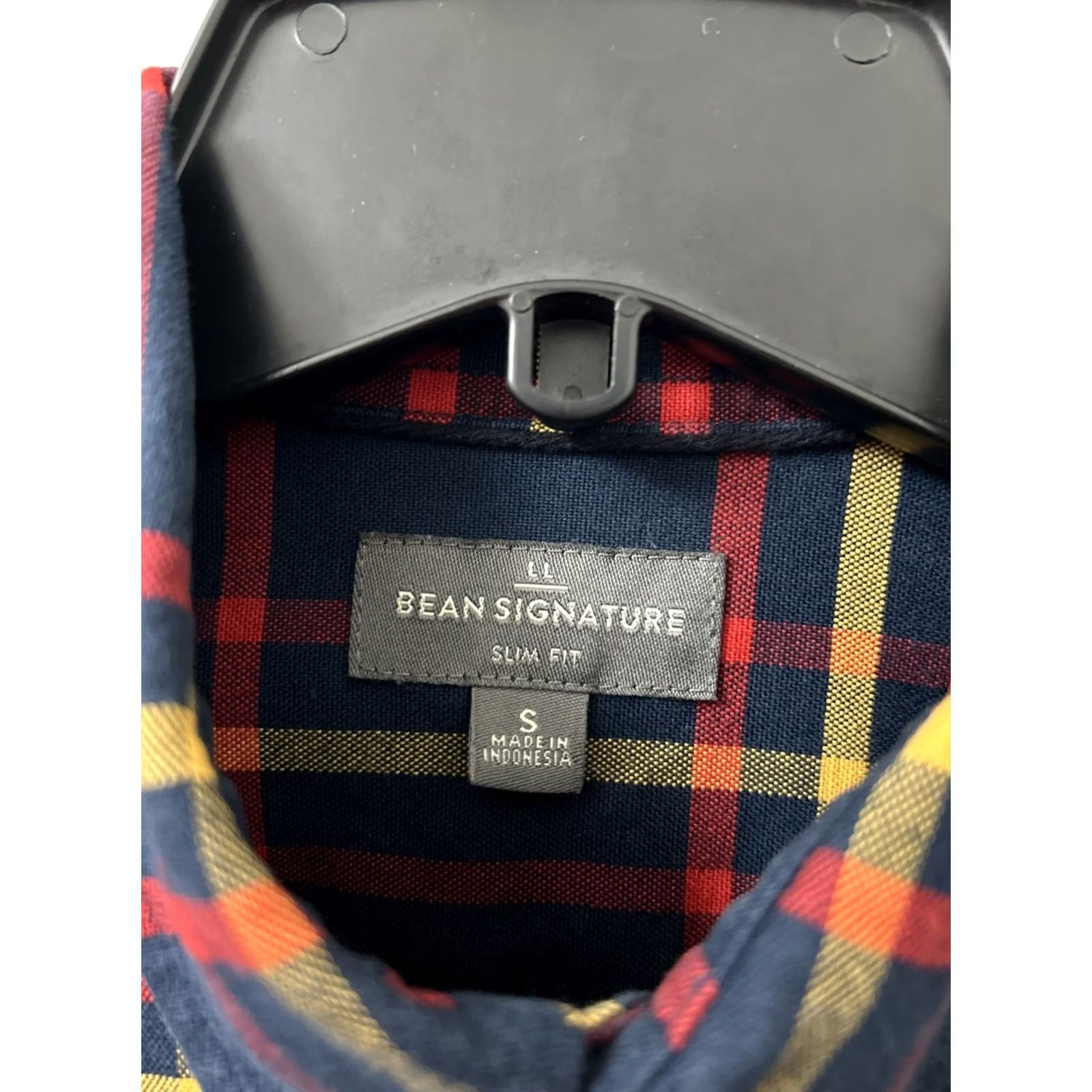 Vintage VINTAGE LL BEAN Signature Shirt Mens S Blue Oxford Plaid Slim Fit Button Down L/S 300556 Size US S / EU 44-46 / 1 - 6 Thumbnail