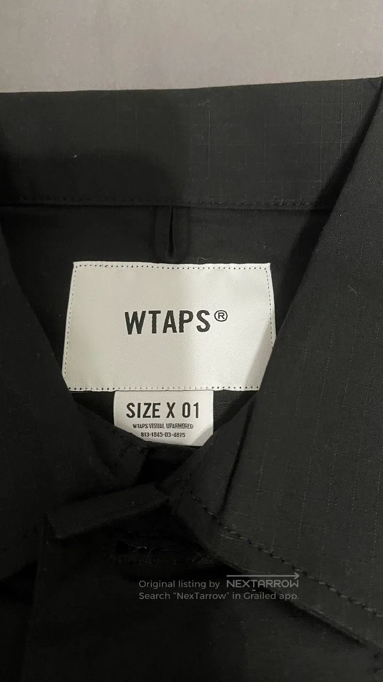 Wtaps Wtaps Black Four-Pocket Shirt Size US S / EU 44-46 / 1 - 2 Thumbnail