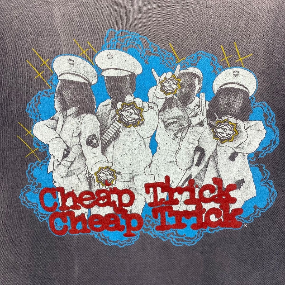 Band Tees Vintage Trash 80s CHEAP TRICK Dream Police Tour 1980 Band Size US M / EU 48-50 / 2 - 2 Thumbnail