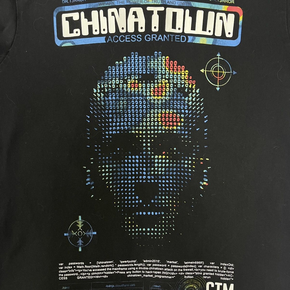 Market Chinatown Market Dr Terror Long Sleeve Tee Size US M / EU 48-50 / 2 - 3 Thumbnail