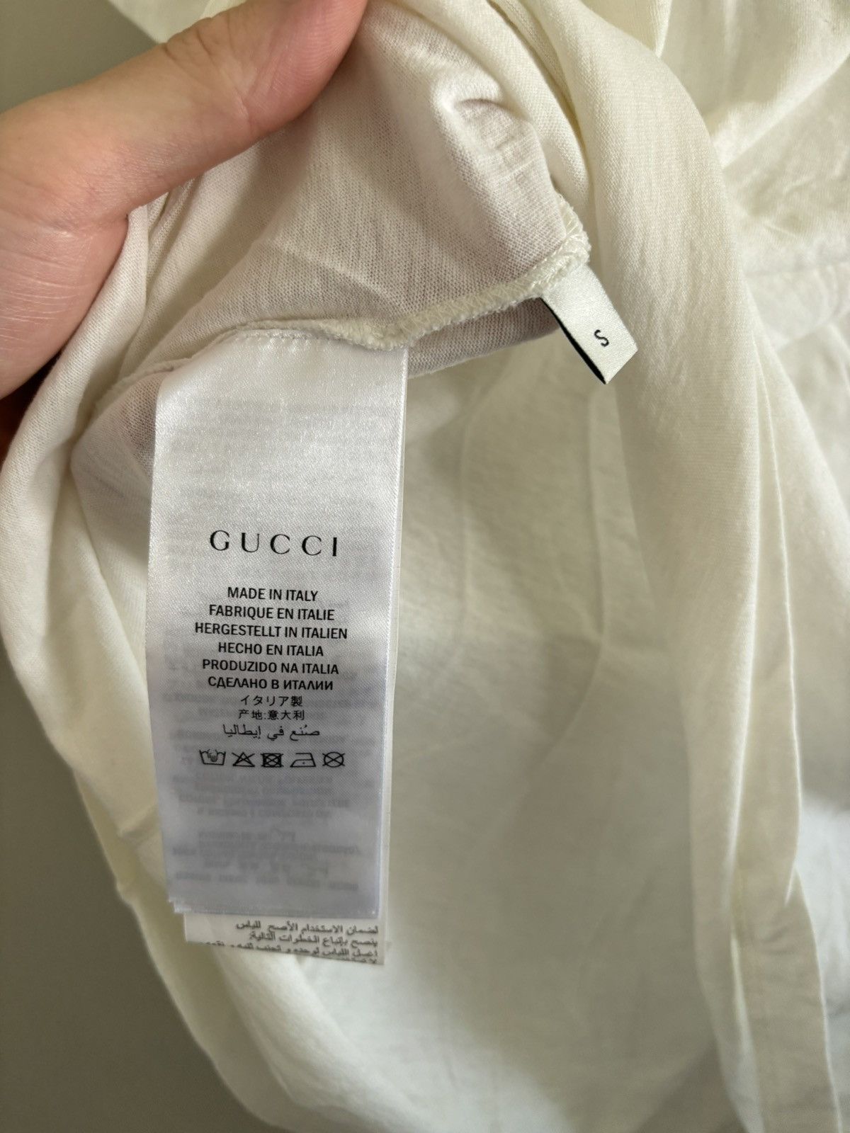 Gucci Gucci logo flower tee Size US S / EU 44-46 / 1 - 5 Thumbnail