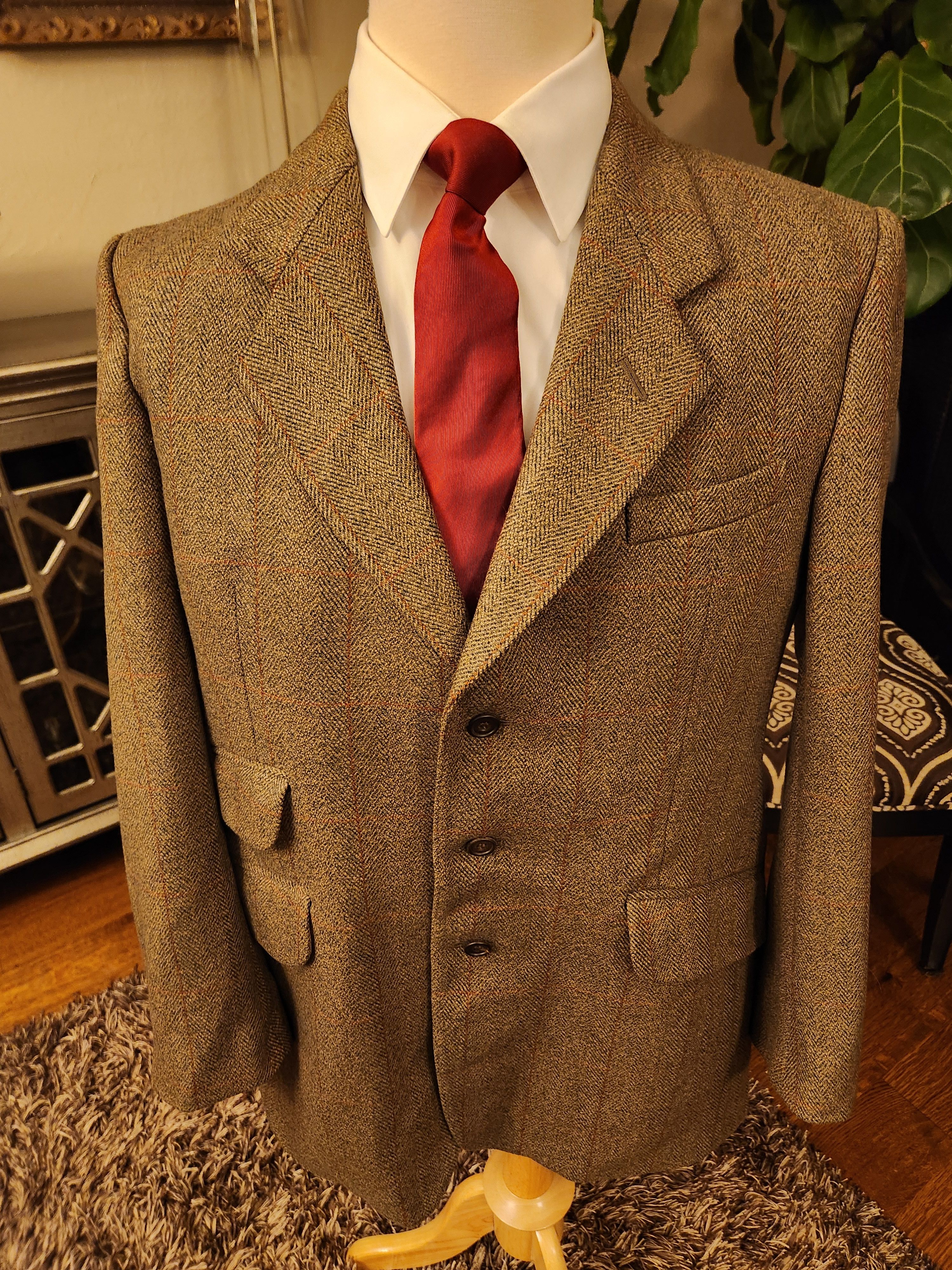 Sports Saxony Men's Bespoke Tweed Jacket