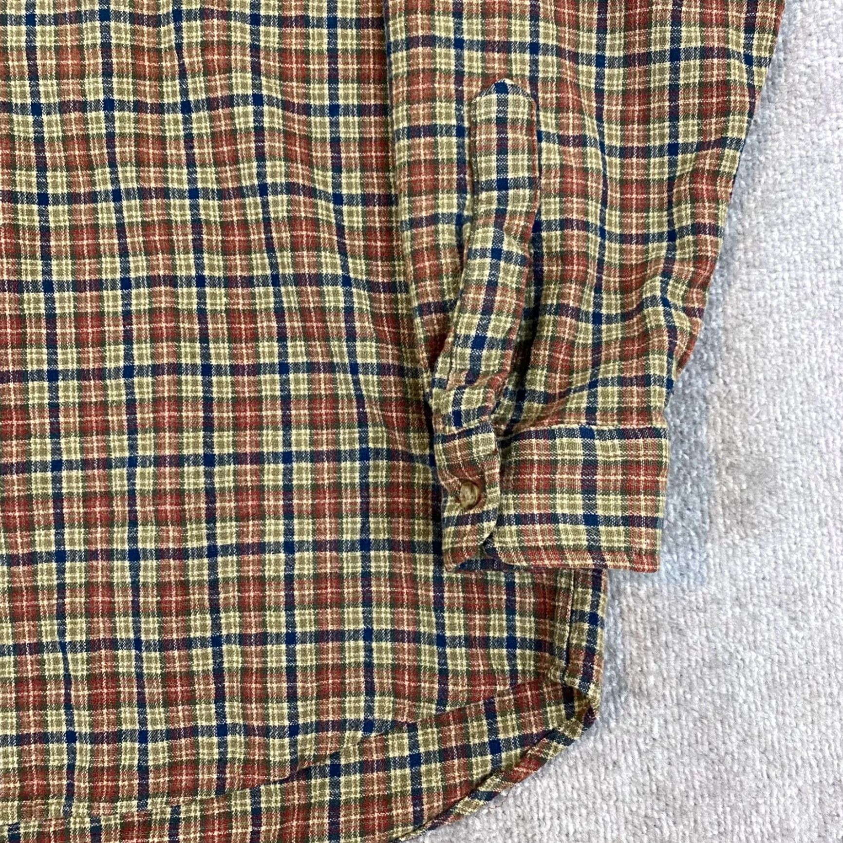 Pendleton VINTAGE Pendleton Mens Shirt XL Brown Plaid Wool Button-Down Casual Outerwear Size US XL / EU 56 / 4 - 4 Thumbnail