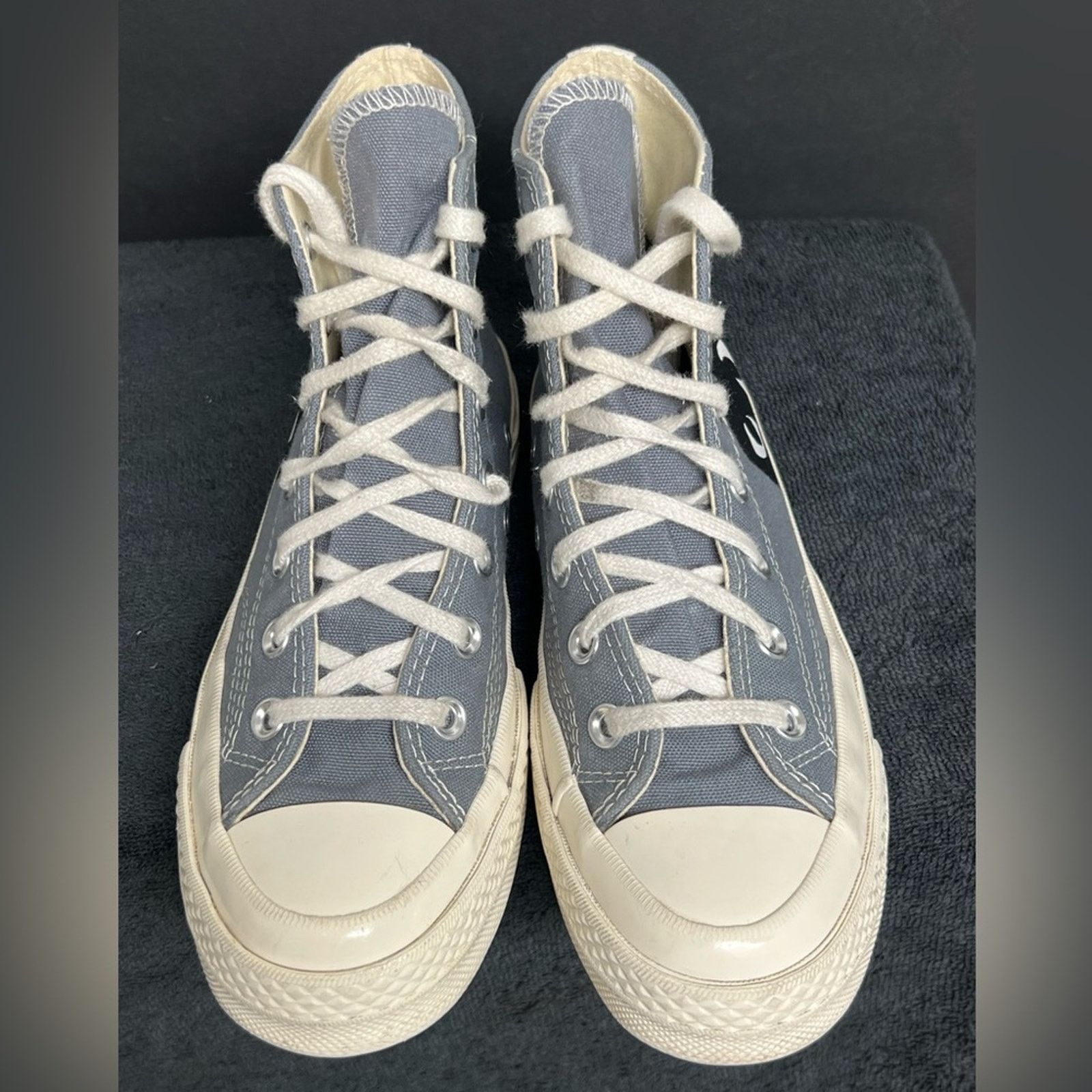 Converse Converse Chuck 70 CDG Hi Top Sneakers Gray Comme Des Garcons Size US 7 / IT 37 - 5 Thumbnail