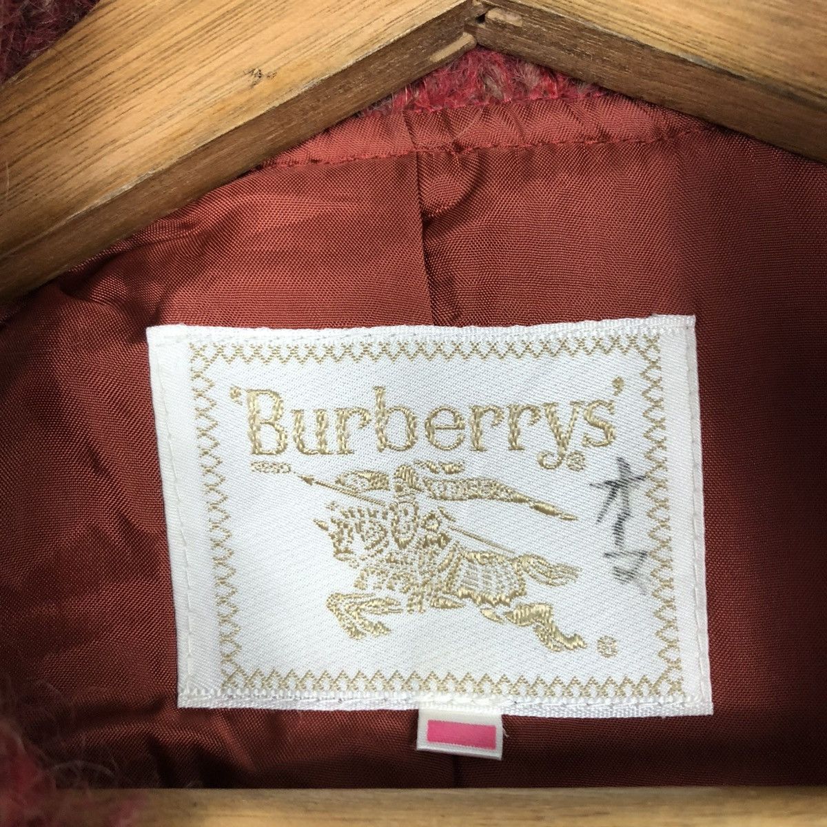 Burberry 🔥VINTAGE BURBERRYS KNIT WOOL BOMBER JACKET DOUBLE BREAST Size US M / EU 48-50 / 2 - 19 Thumbnail