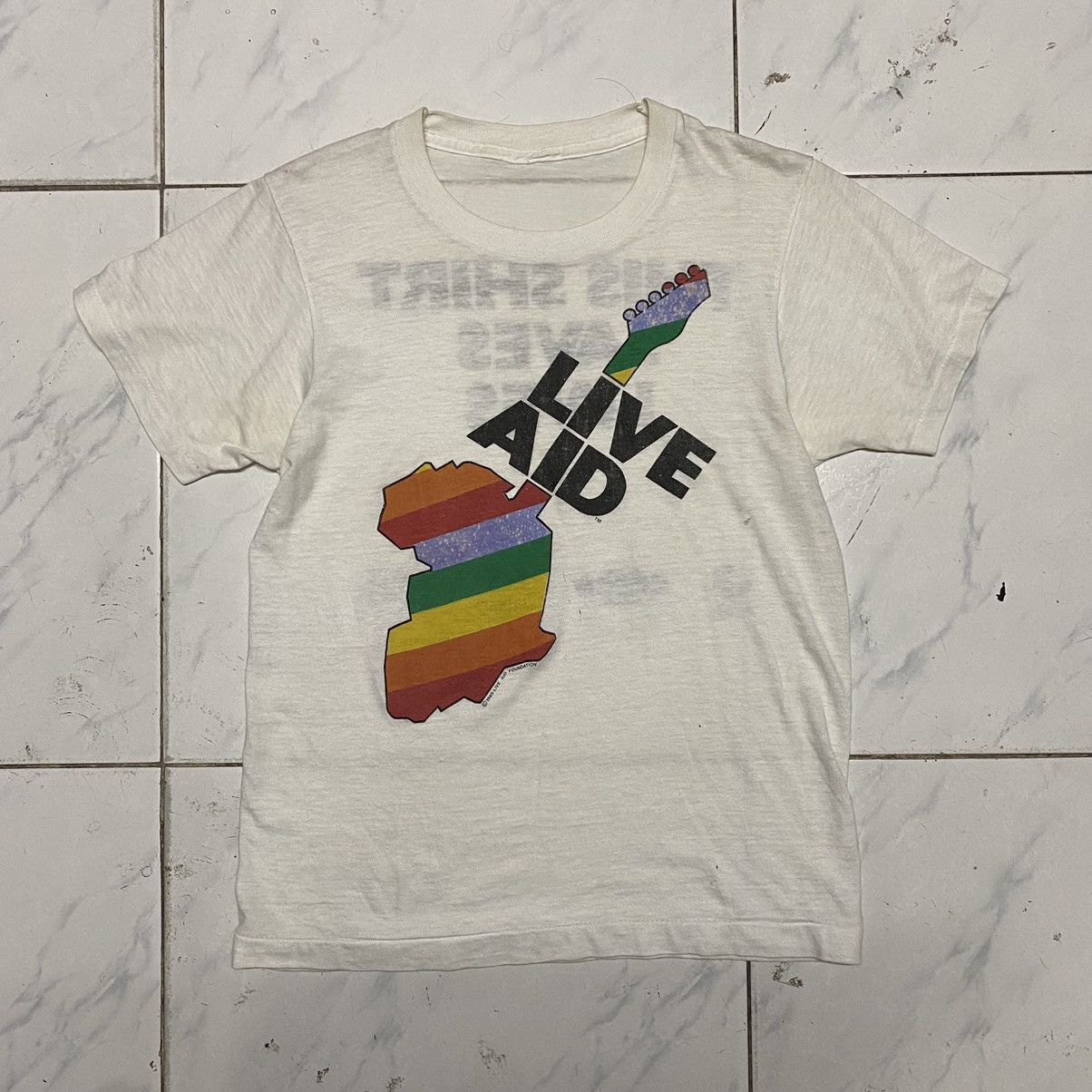 VINTAGE 1985 LIVE AID TEE