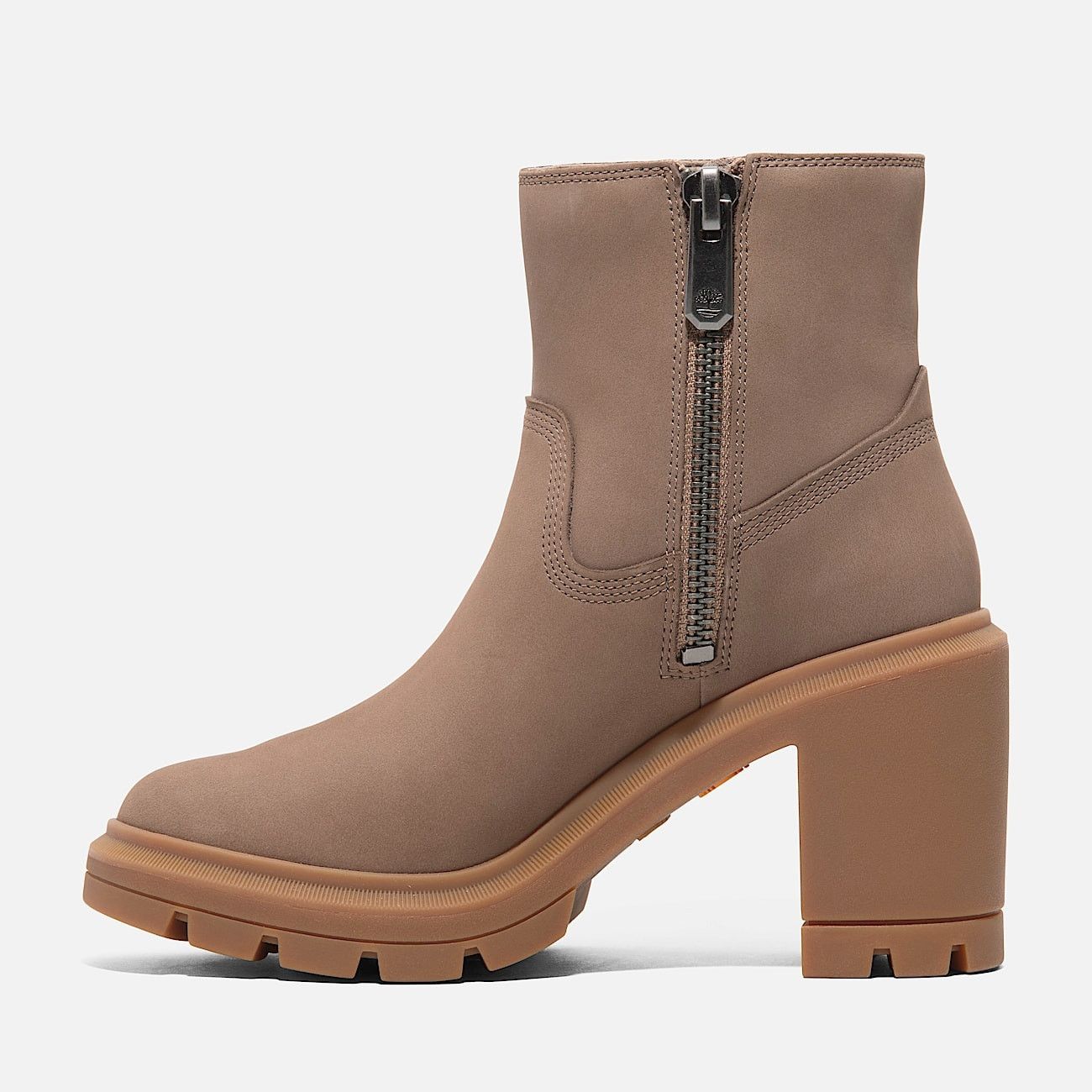 Timberland TIMBERLAND WOMEN'S 9 ALLINGTON HEIGHTS MID ZIP UP BOOT TAUPE Size US 9 / IT 39 - 6 Thumbnail