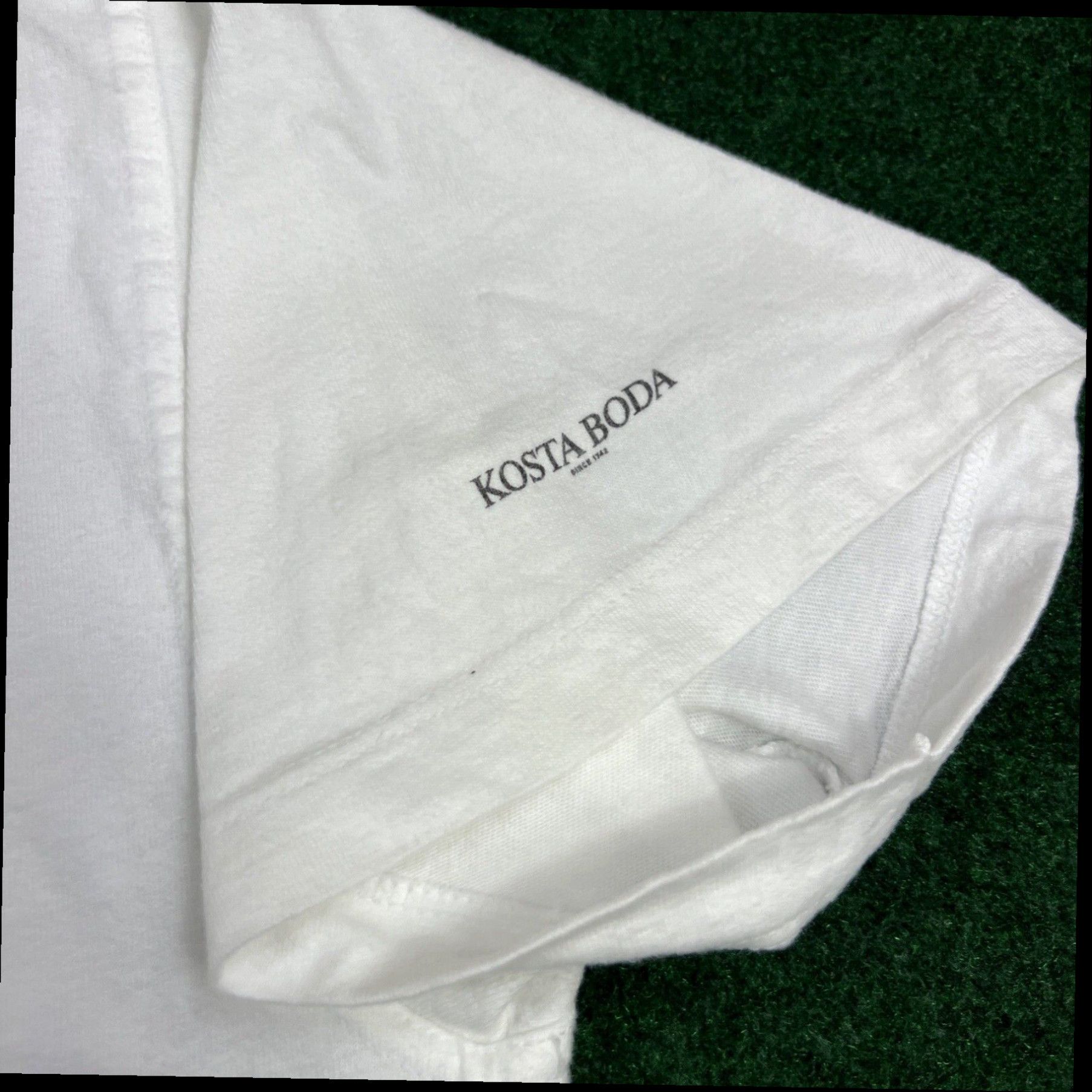 Hanes Vintage 1997 Kosta Boda Shirt Size Large Art Done By Anna Elurnet Very Rare Size US L / EU 52-54 / 3 - 4 Thumbnail