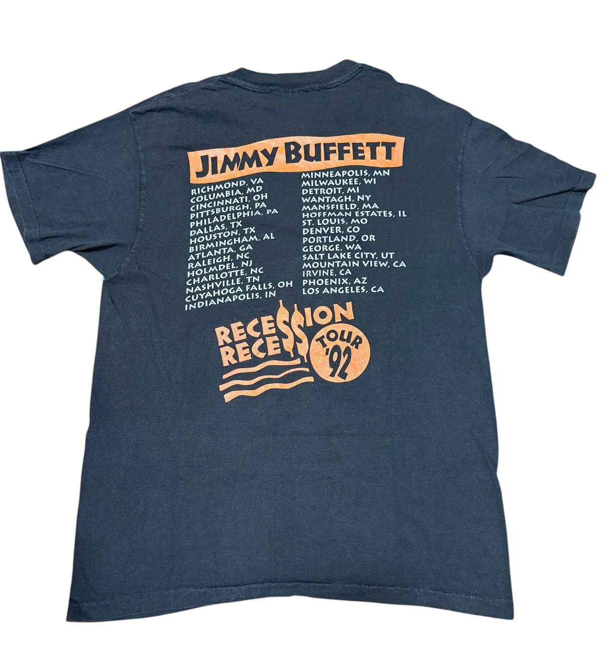 Band Tees Vintage Jimmy Buffet All over print tee vintage Size US L / EU 52-54 / 3 - 3 Thumbnail