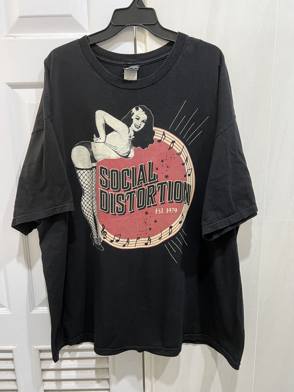 Band Tees Vintage Social Distortion 1979 Promo Tee 3XL oversized Size US XXL / EU 58 / 5 - 1 Thumbnail