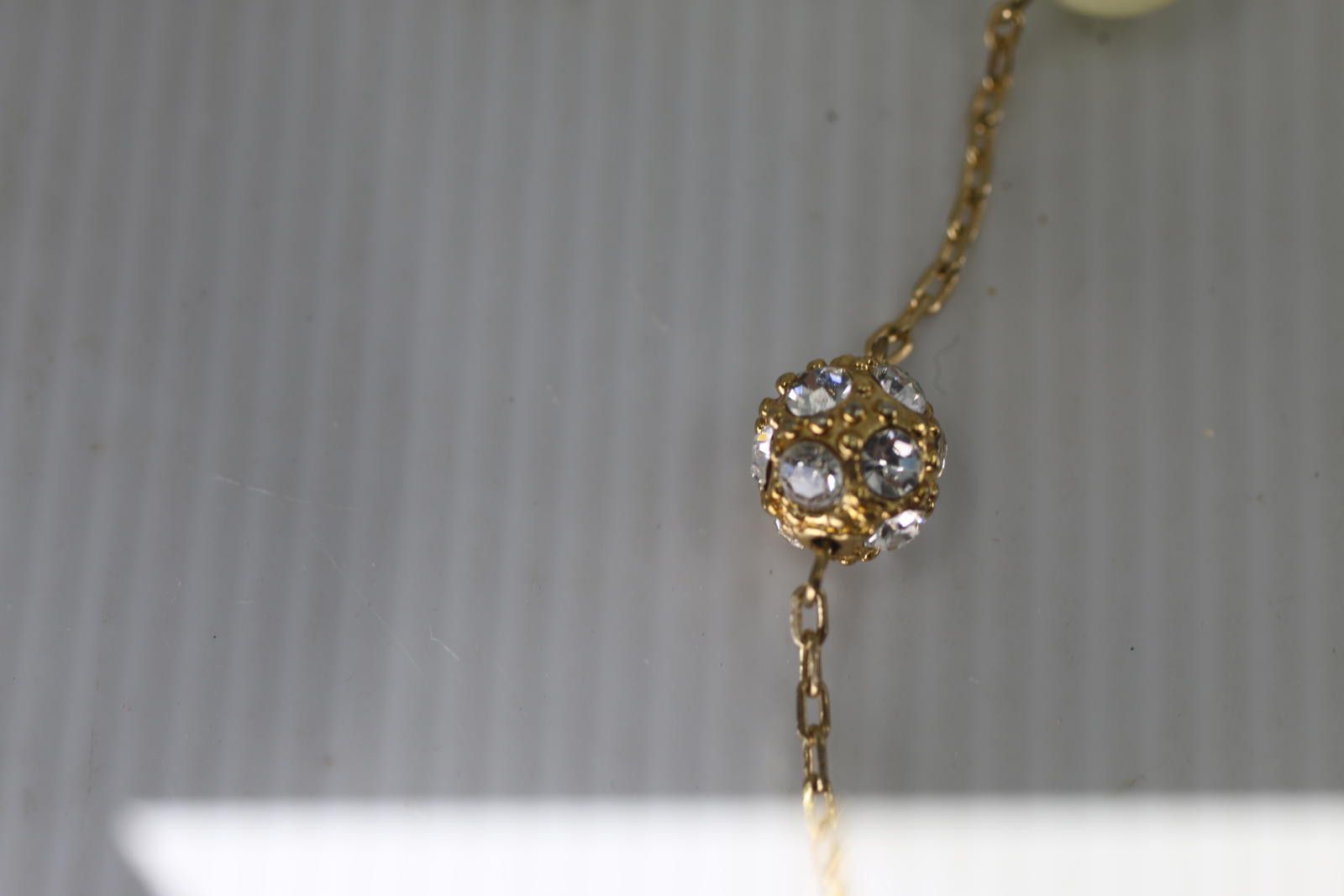 The Unbranded Brand Bijoux Ternier Faux Pearl Necklace & Earrings Set Gold Tone Size ONE SIZE - 5 Thumbnail