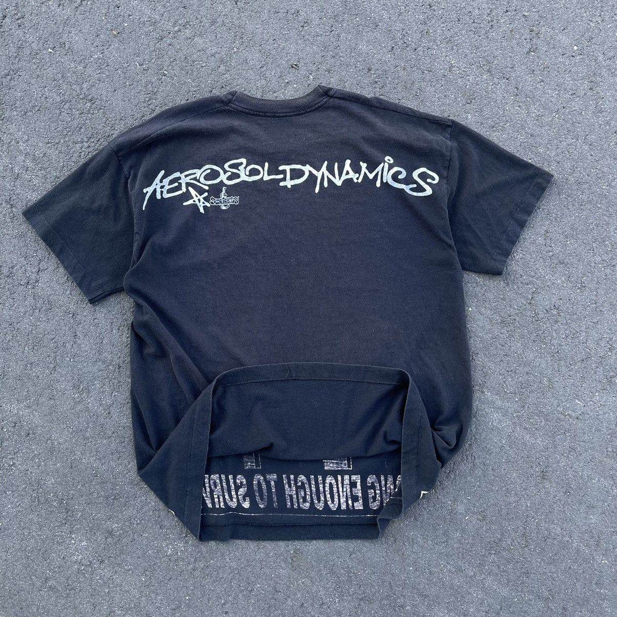 Rap Tees × Vintage VINTAGE 90s SRIBBLES AEROSOLDYNAMICS TEE T-SHIRT GRAFFITI Size US L / EU 52-54 / 3 - 6 Thumbnail
