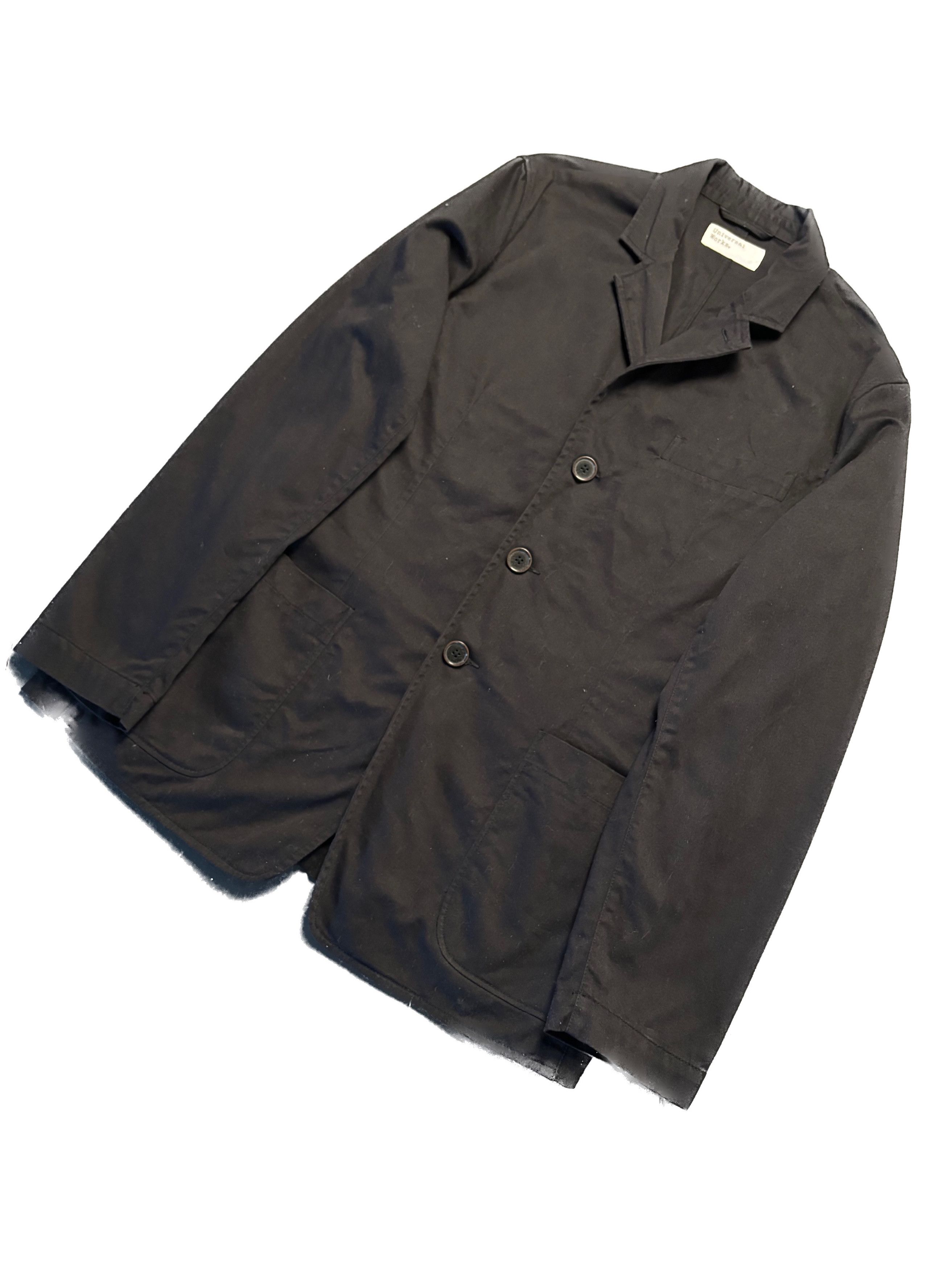 Universal Works Universal Works Three Button Black Jacket RRP 350$ Size US XL / EU 56 / 4 - 2 Thumbnail