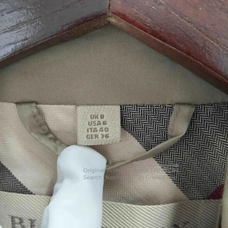 Burberry Burberry M Size Spring Autumn Light Beige Short Trench. Size M / US 6-8 / IT 42-44 - 4 Thumbnail