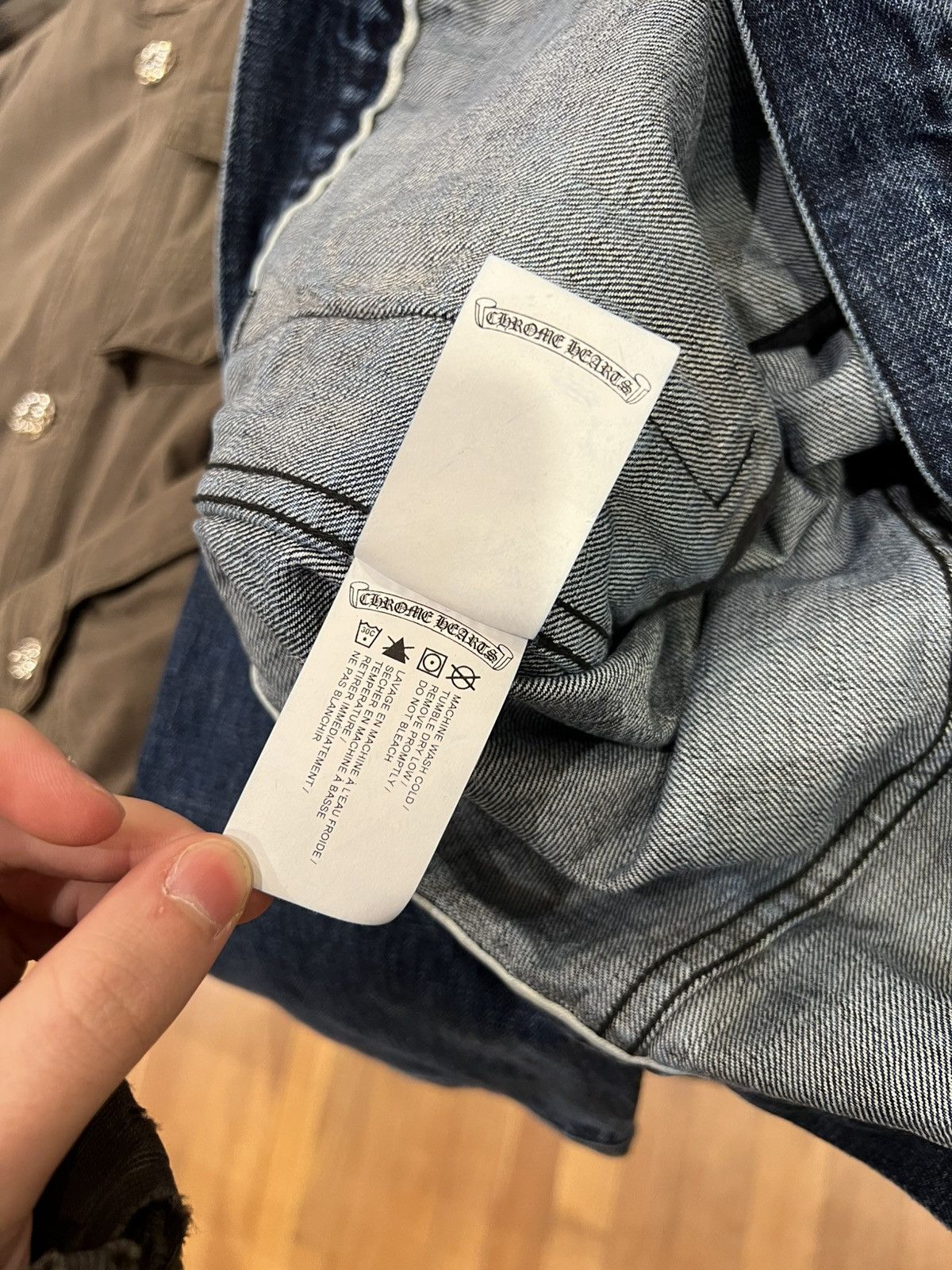 Chrome Hearts Chrome Hearts ‘Motorbreath’ Denim Jacket Size US XL / EU 56 / 4 - 11 Thumbnail