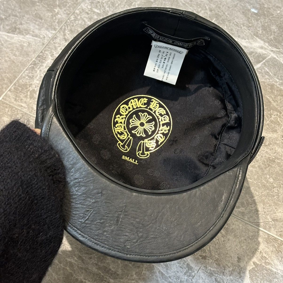 Chrome Hearts Chrome Hearts leather hat Size ONE SIZE - 8 Thumbnail