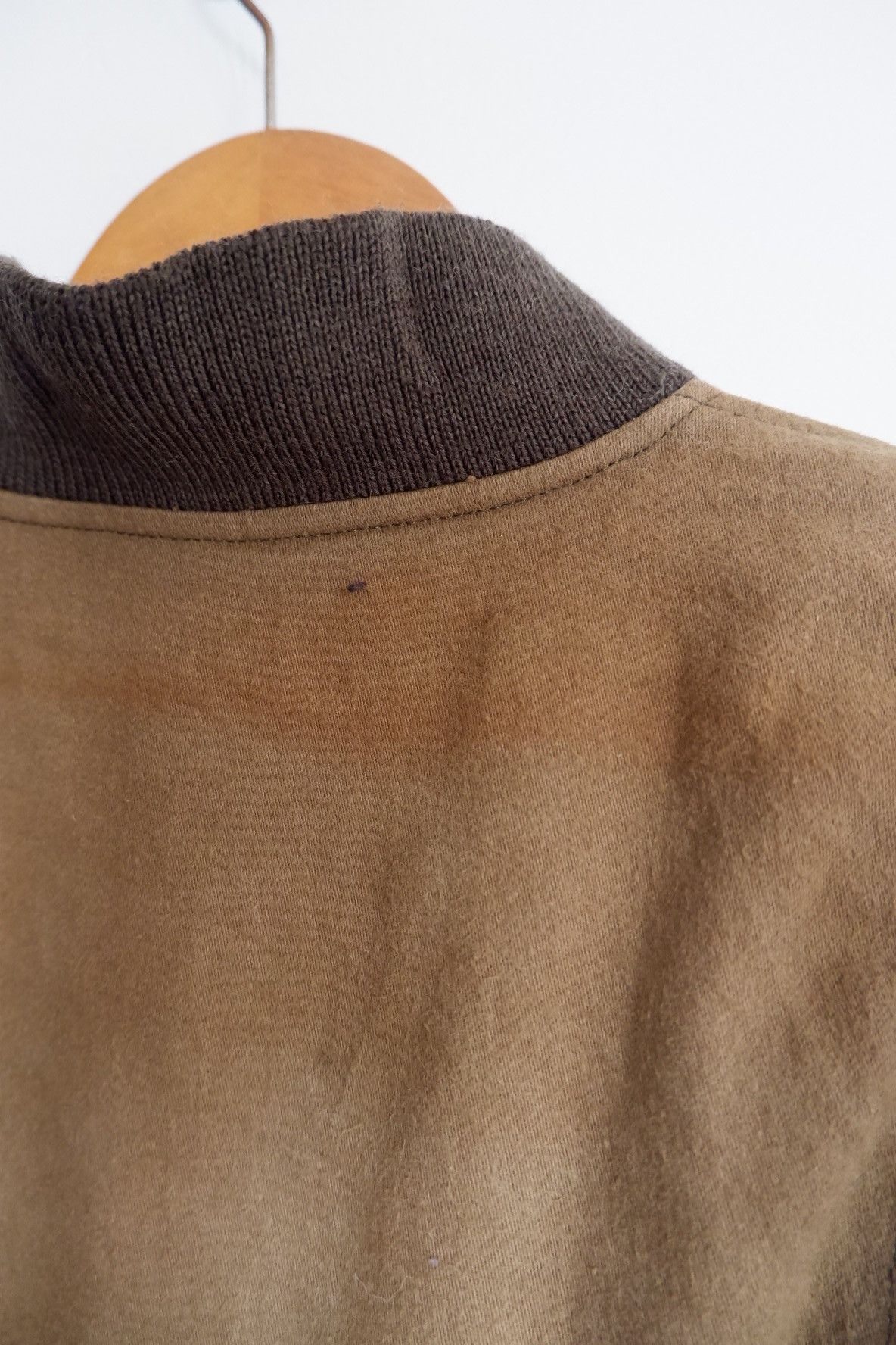Issey Miyake Vintage 80s Paneled Leather Bomber Jacket Size US M / EU 48-50 / 2 - 5 Thumbnail