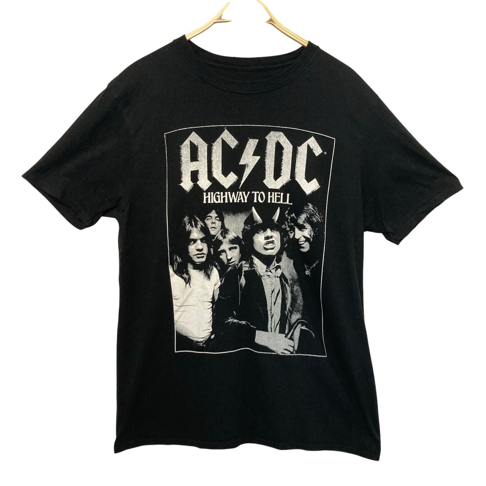 AC/DC AC/DC Highway to Hell Black White 100% Cotton T-Shirt Size US L / EU 52-54 / 3 - 1 Thumbnail