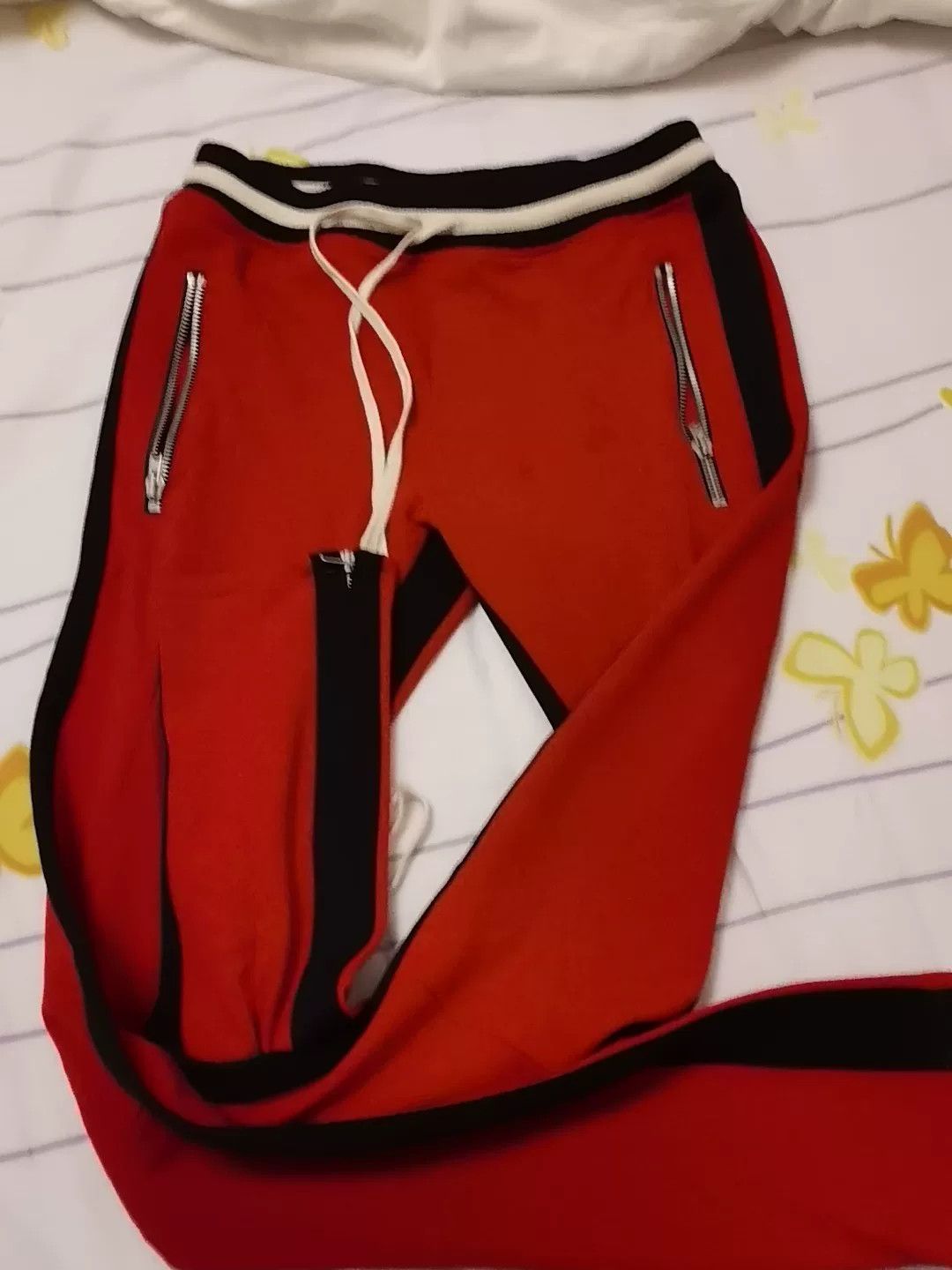 Fear of God fear of god red track pants for men Size US 30 / EU 46 - 1 Preview