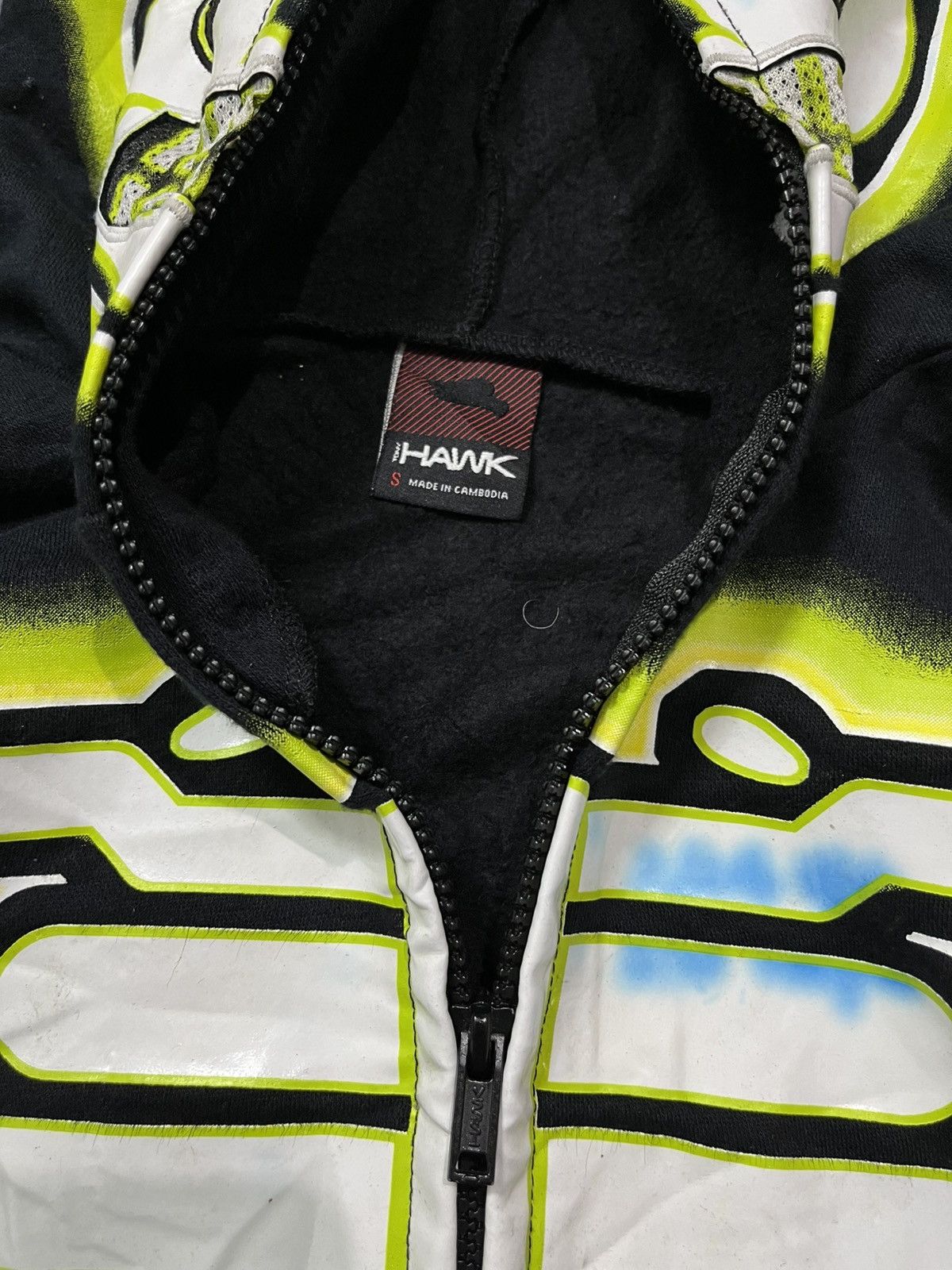 Le Grande Bleu (L.G.B.) 2000s tony hawk skeleton y2k full zip hoodie Size US S / EU 44-46 / 1 - 6 Thumbnail
