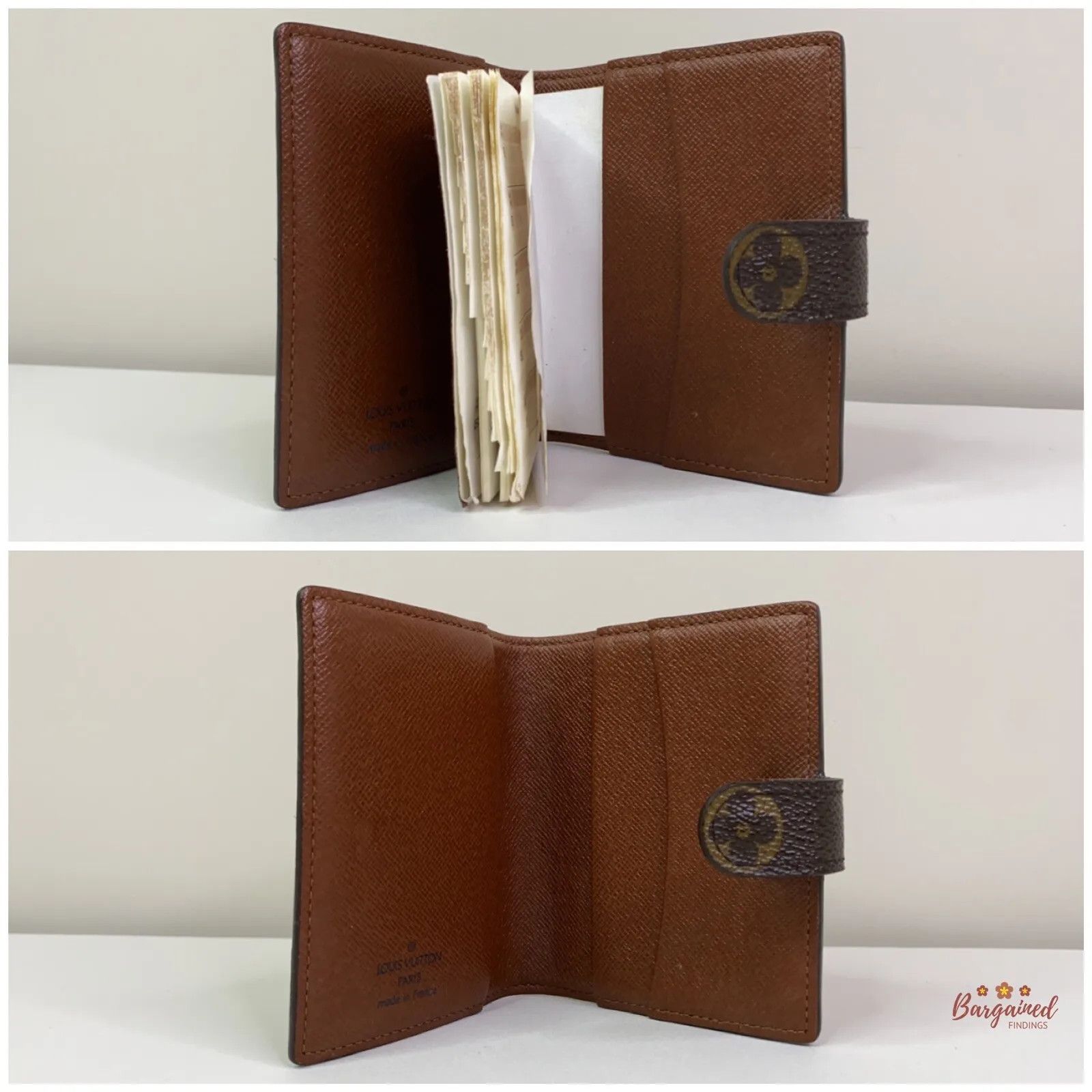 Louis Vuitton LOUIS VUITTON Monogram Canvas Leather Address Book Cover Size ONE SIZE - 6 Thumbnail