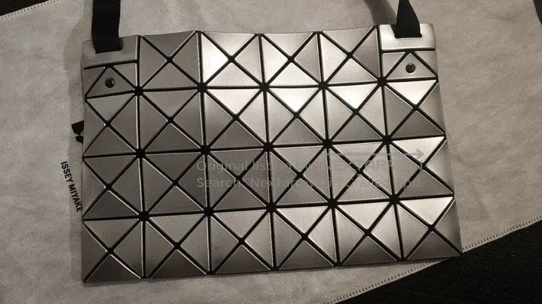 Issey Miyake Issey Miyake Silver Handbag Size ONE SIZE - 5 Thumbnail