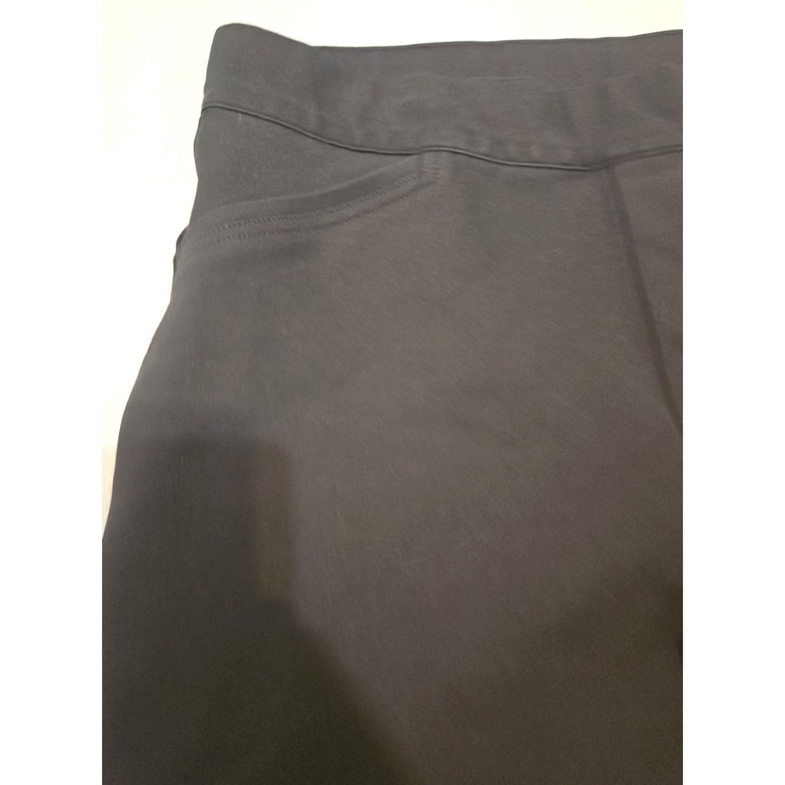 Spanx SPANX The Perfect Pant Womens L Black Ponte Knit Straight Pull On Trousers Size 36" / US 14 / IT 50 - 3 Thumbnail