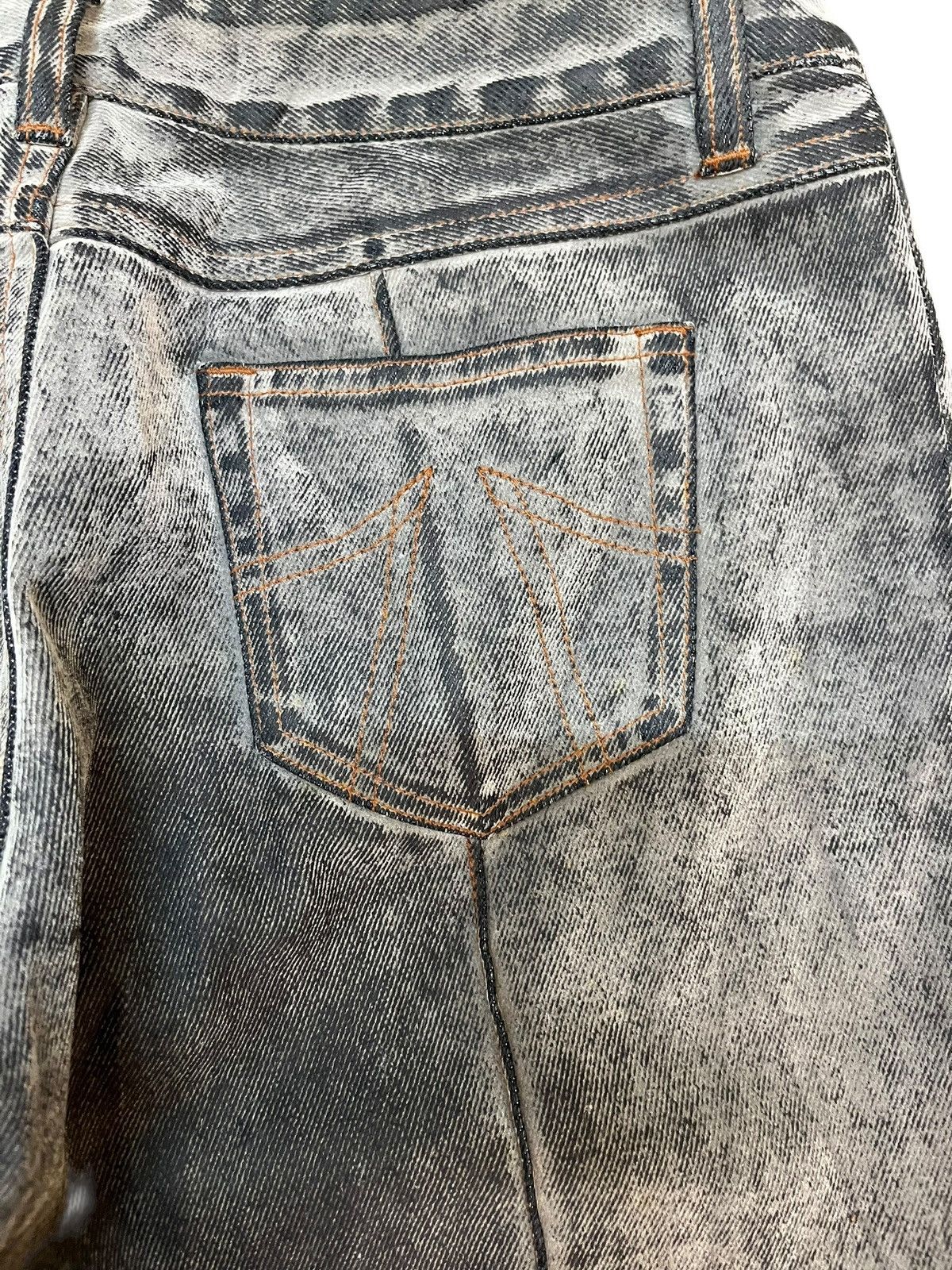 Hysteric Glamour Vintage Japanese Brand Flare Bootcut Stonewashed Denim Size US 30 / EU 46 - 6 Thumbnail
