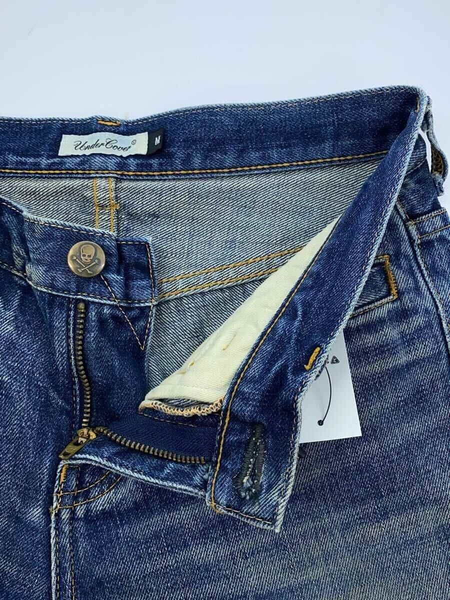 Undercover AW04 "BUT BEAUTIFUL" Lace Distressed Denim Jeans Size US 26 / EU 42 - 3 Thumbnail