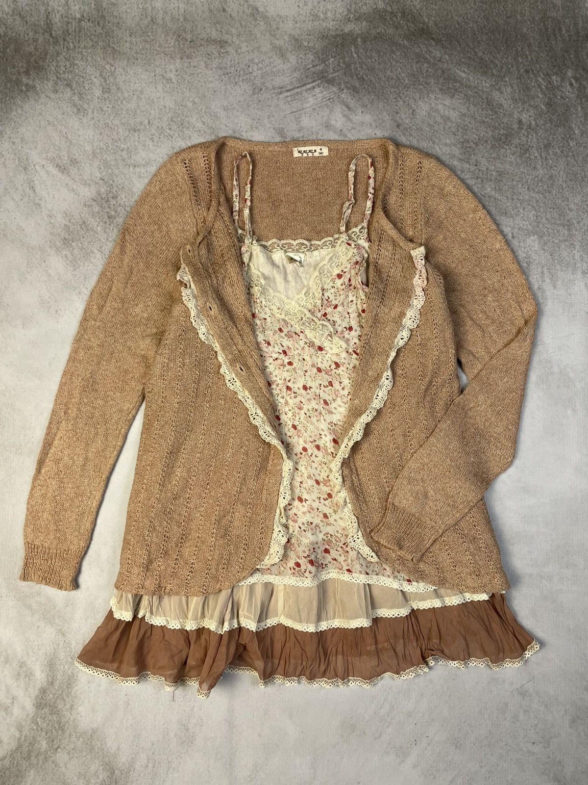 LIZ LISA Y2k Axes Femme Floral Cami Himekaji Neapolitan Soft Mori Size XS / US 0-2 / IT 36-38 - 1 Thumbnail