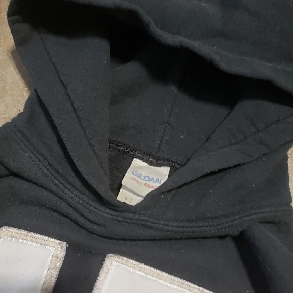 Gildan Black Class Of 2015 Hoodie Long Sleeve Size S / US 4 / IT 40 - 3 Thumbnail