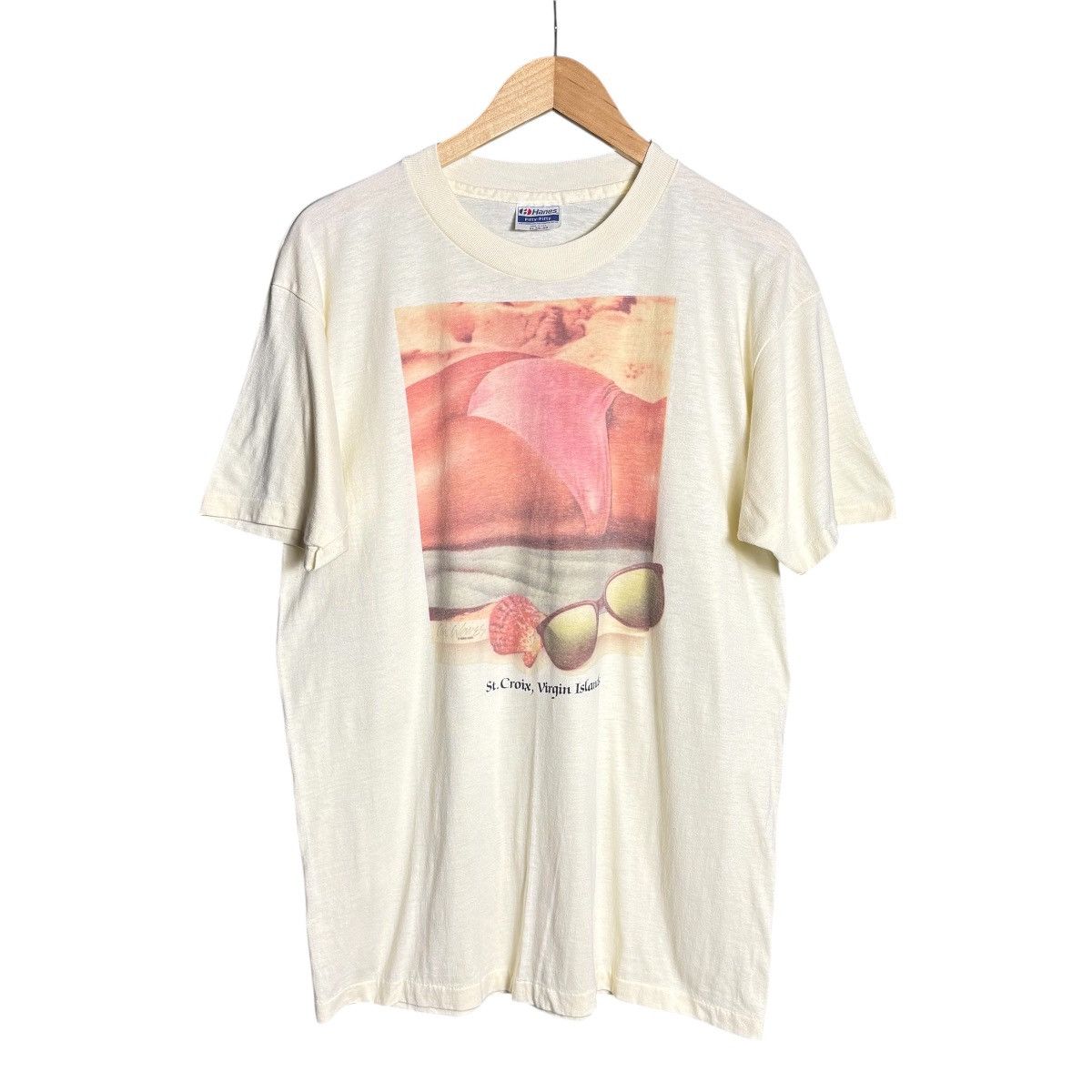 Vintage Vintage 80s St.Croix Virgin Islands Sexy Butt T-Shirt Size US XL / EU 56 / 4 - 1 Thumbnail