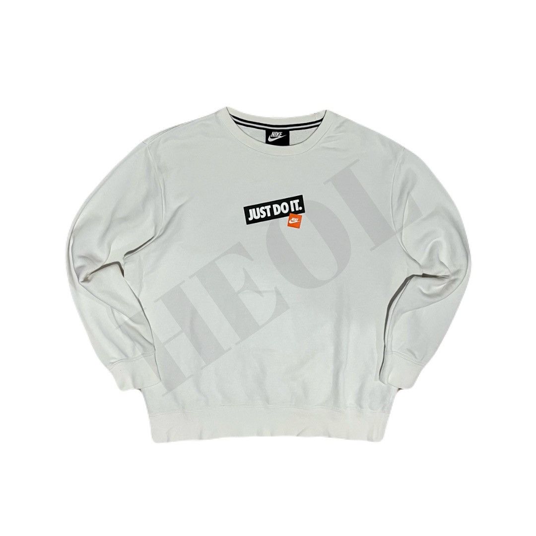 Nike NIKE NSW JUST DO IT SWEATSHIRT Size US M / EU 48-50 / 2 - 1 Thumbnail