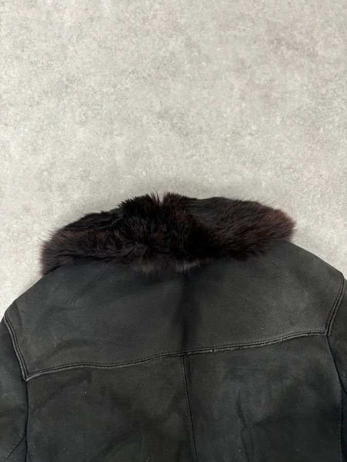 Gucci 2000s Gucci Black Fur Shearling Leather Premium Jacket Size US S / EU 44-46 / 1 - 6 Thumbnail