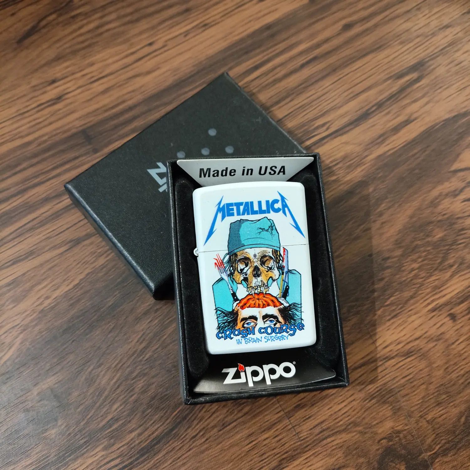 Zippo Metallica Zippo Lighter Size ONE SIZE - 2 Thumbnail