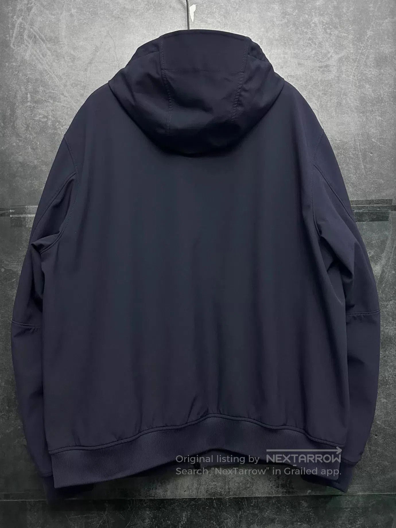 Stone Island Blue Hooded Button-Up Jacket XXL. Size US XXL / EU 58 / 5 - 2 Thumbnail