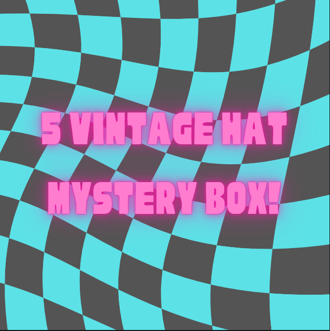 Other Vintage 5 Mystery Hat Cap Bundle Trucker, Mesh, Snapback, Ro Size ONE SIZE - 1 Thumbnail