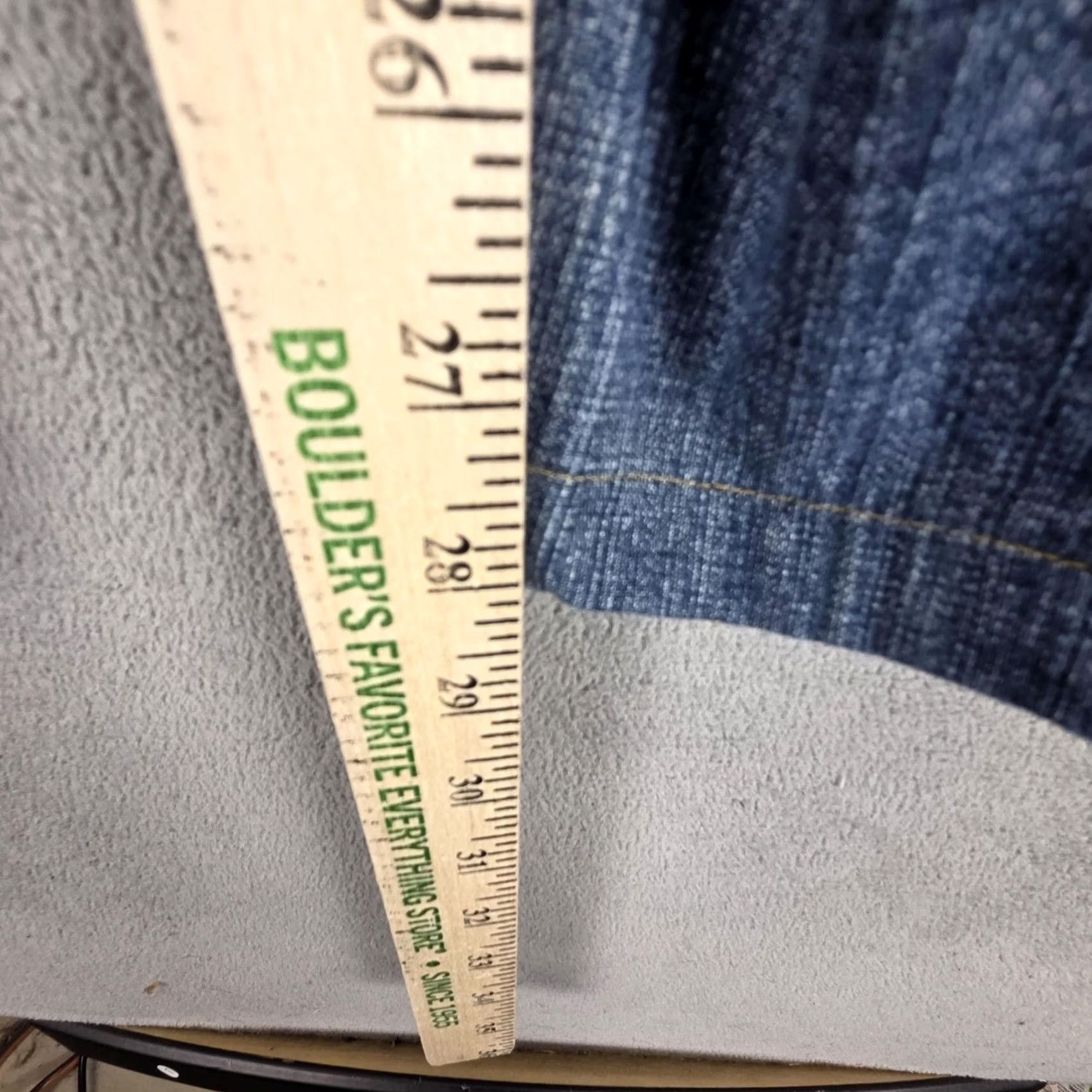 Levi's Levi'S Engineered Jeans Mens Blue Medium Wash Twisted Fits 29x28 Size US 29 - 4 Thumbnail