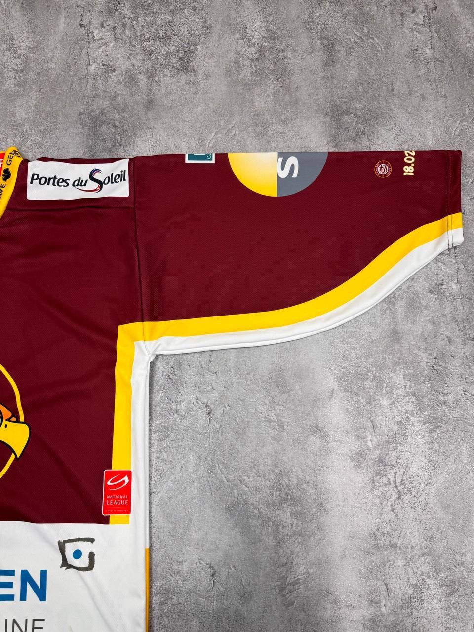 Geneva Genève Servette Ice Hockey Jersey #38 National League Size US L / EU 52-54 / 3 - 6 Thumbnail