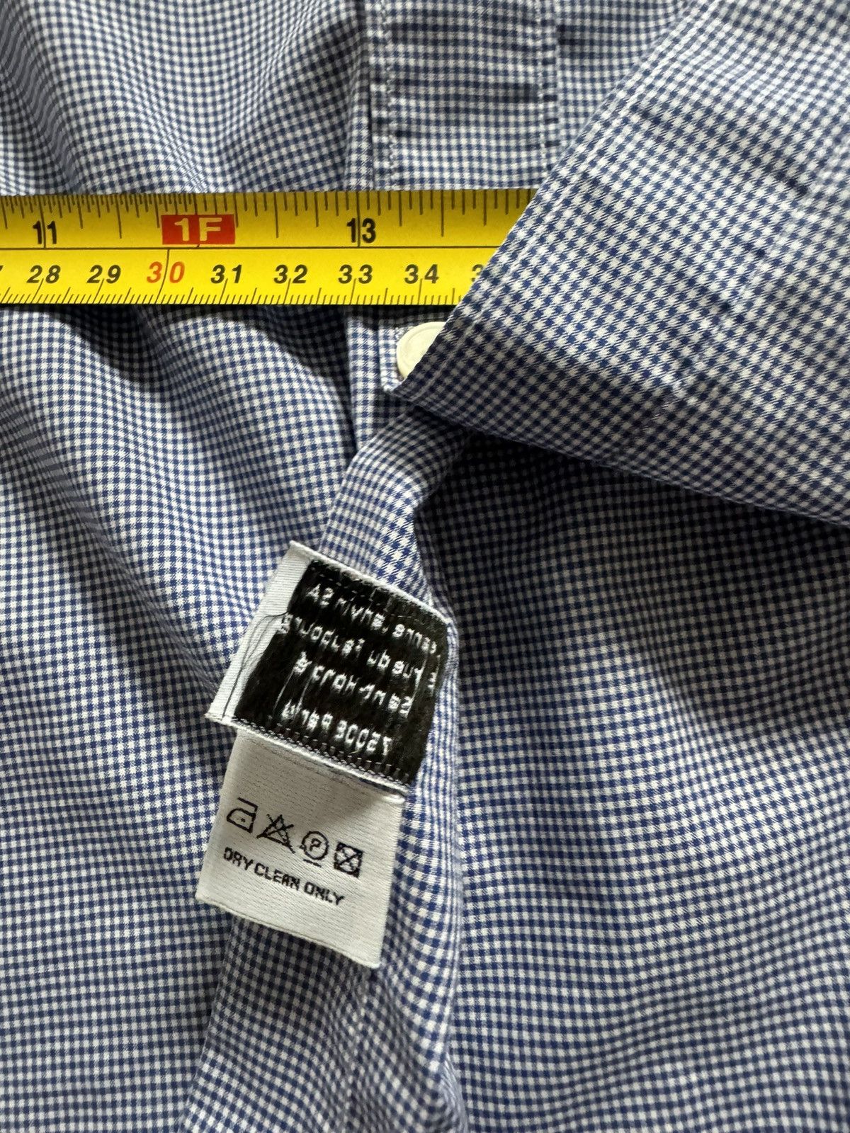 Lanvin LANVIN men shirt SEE REAL TAPE MEASUREMENTS IN PHOTOS Size US L / EU 52-54 / 3 - 9 Thumbnail