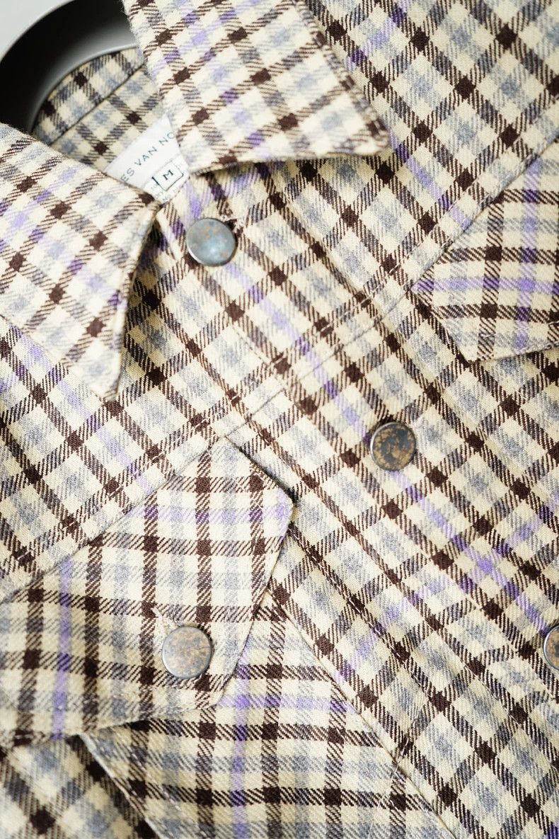 Dries Van Noten Dries van noten Wool checked jacket 2502-Nextarrow Size US M / EU 48-50 / 2 - 5 Thumbnail