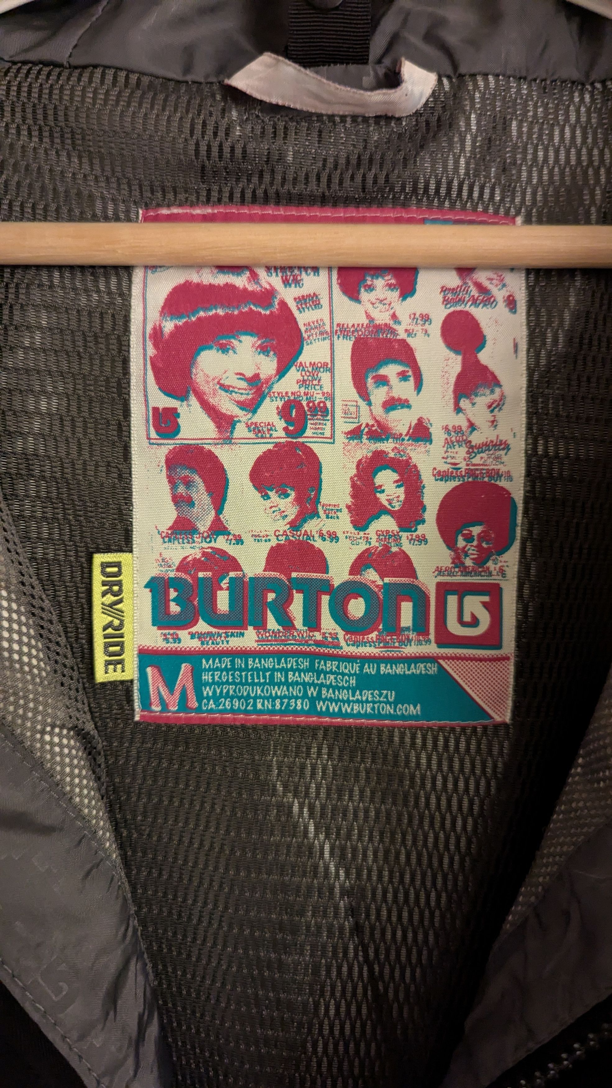 Burton 3 in 1 Black Green White Size US L / EU 52-54 / 3 - 9 Thumbnail