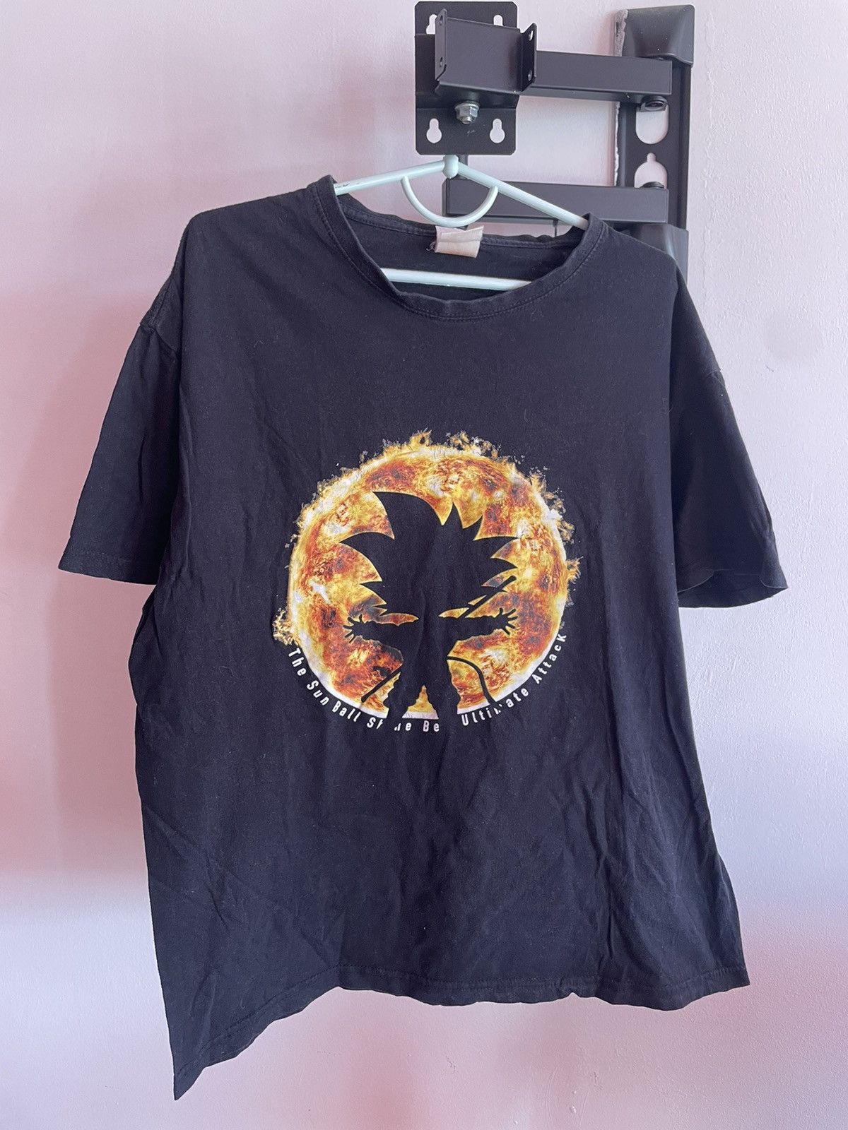 Anime × Japanese Brand Vintage Y2K Dragon Ball Z Sun Ball Big Logo T-shirt Size US M / EU 48-50 / 2 - 1 Thumbnail