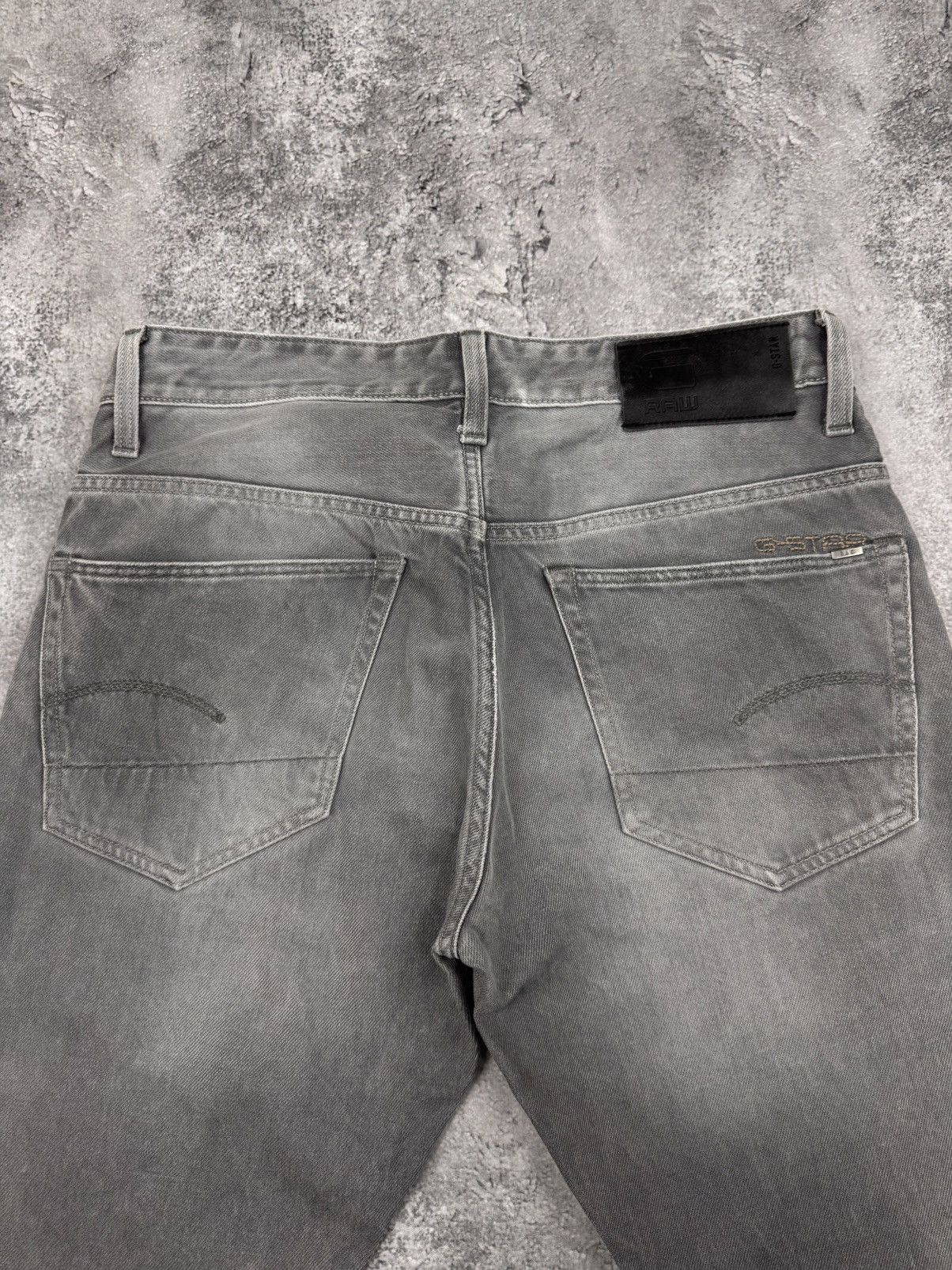 G-Star G-Star Raw Men Cotton Jeans Grey Size 33 Size US 33 - 10 Thumbnail