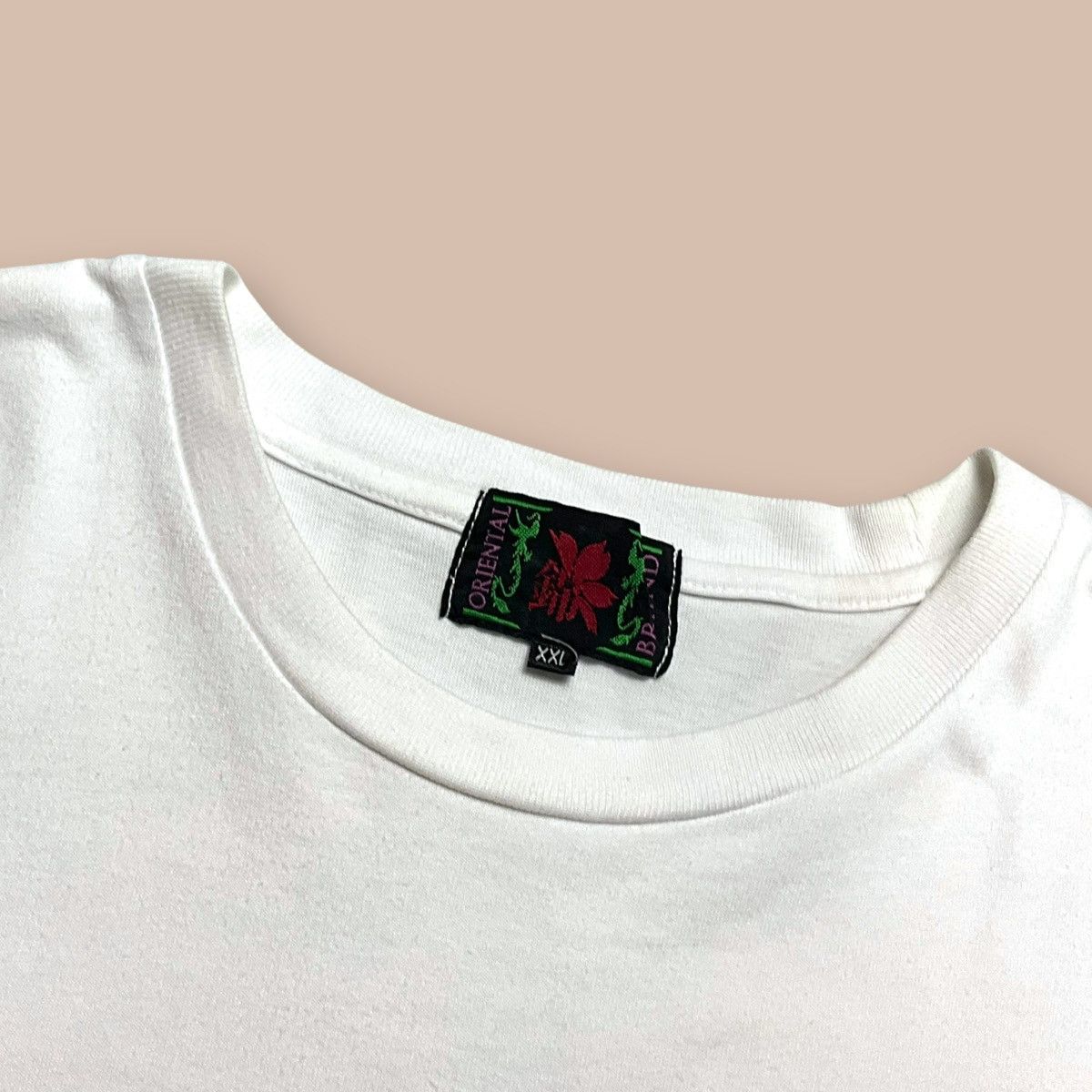 Anime Evangelion x Nishiki x Mark6 x Spear of Longinus White Tee Size US XXL / EU 58 / 5 - 14 Thumbnail