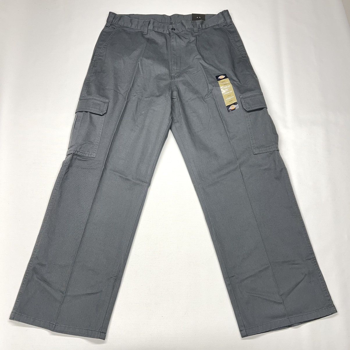 Dickies Dickies Cargo Pants Mens 38X30 Gray Loose Fit Straight Leg Size US 38 / EU 54 - 1 Thumbnail