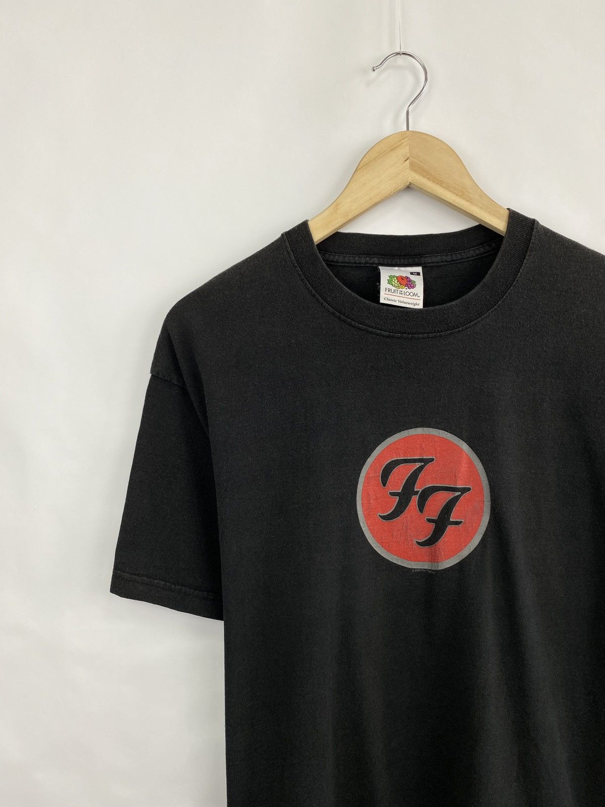 Fruit Of The Loom Vintage 2000 Foo Fighters Tour T-shirt Rare Retro Hype Y2K Size US M / EU 48-50 / 2 - 2 Thumbnail